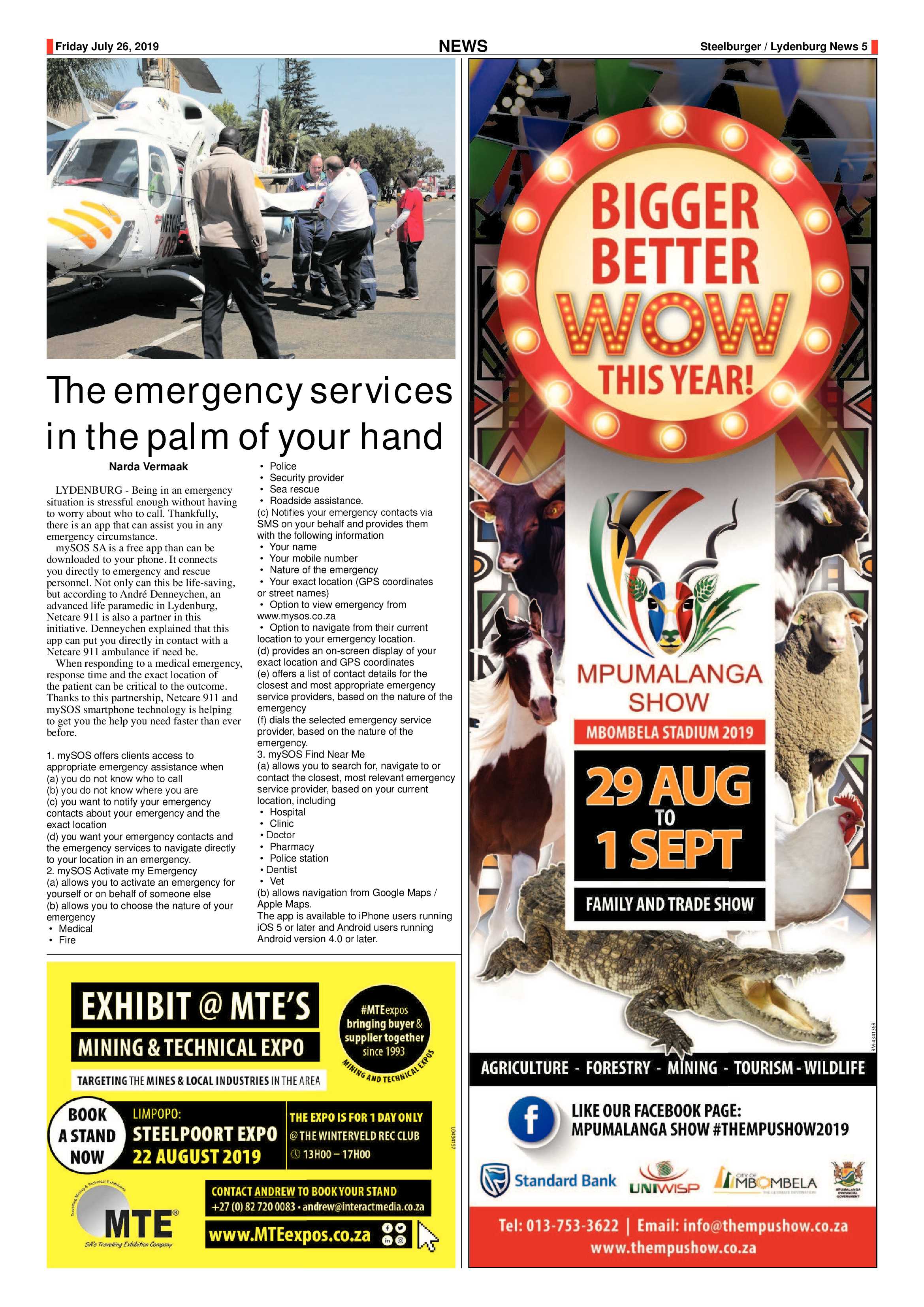 Steelburger News 26 July 2019 page 5