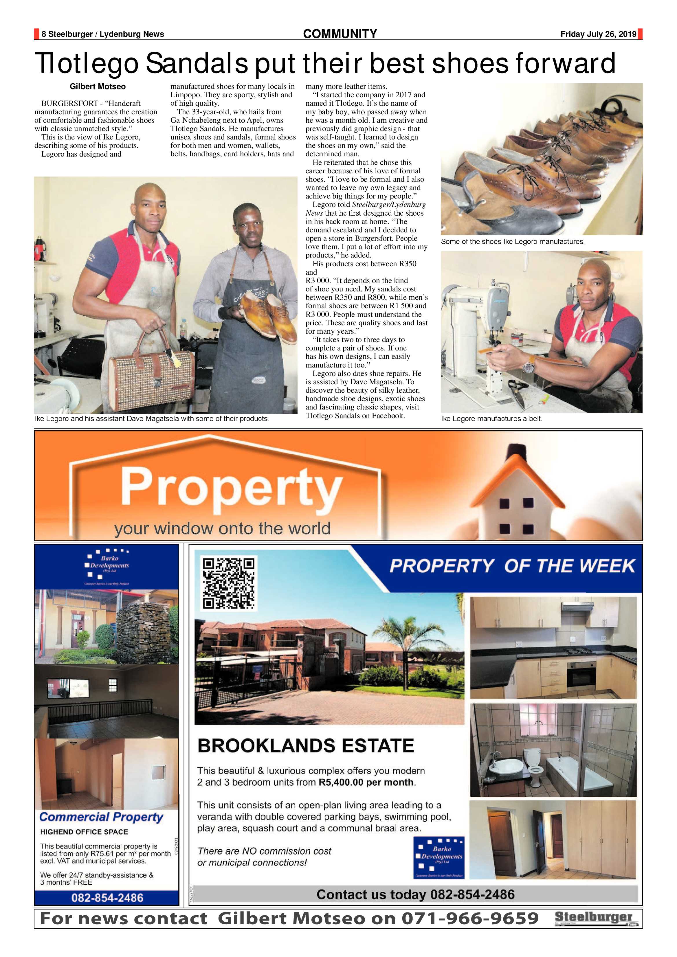 Steelburger News 26 July 2019 page 8