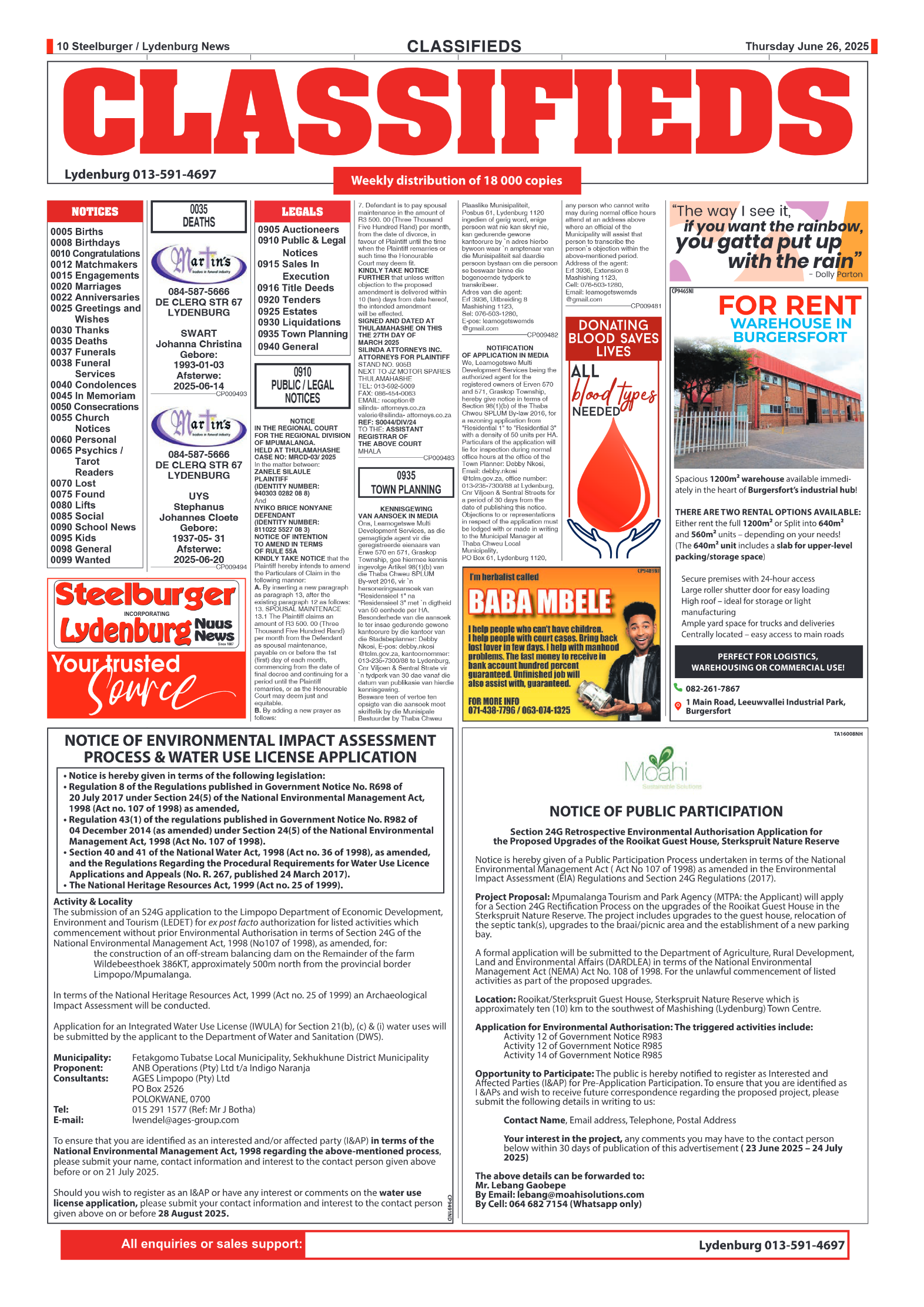 Steelburger News 26 June 2025 page 10