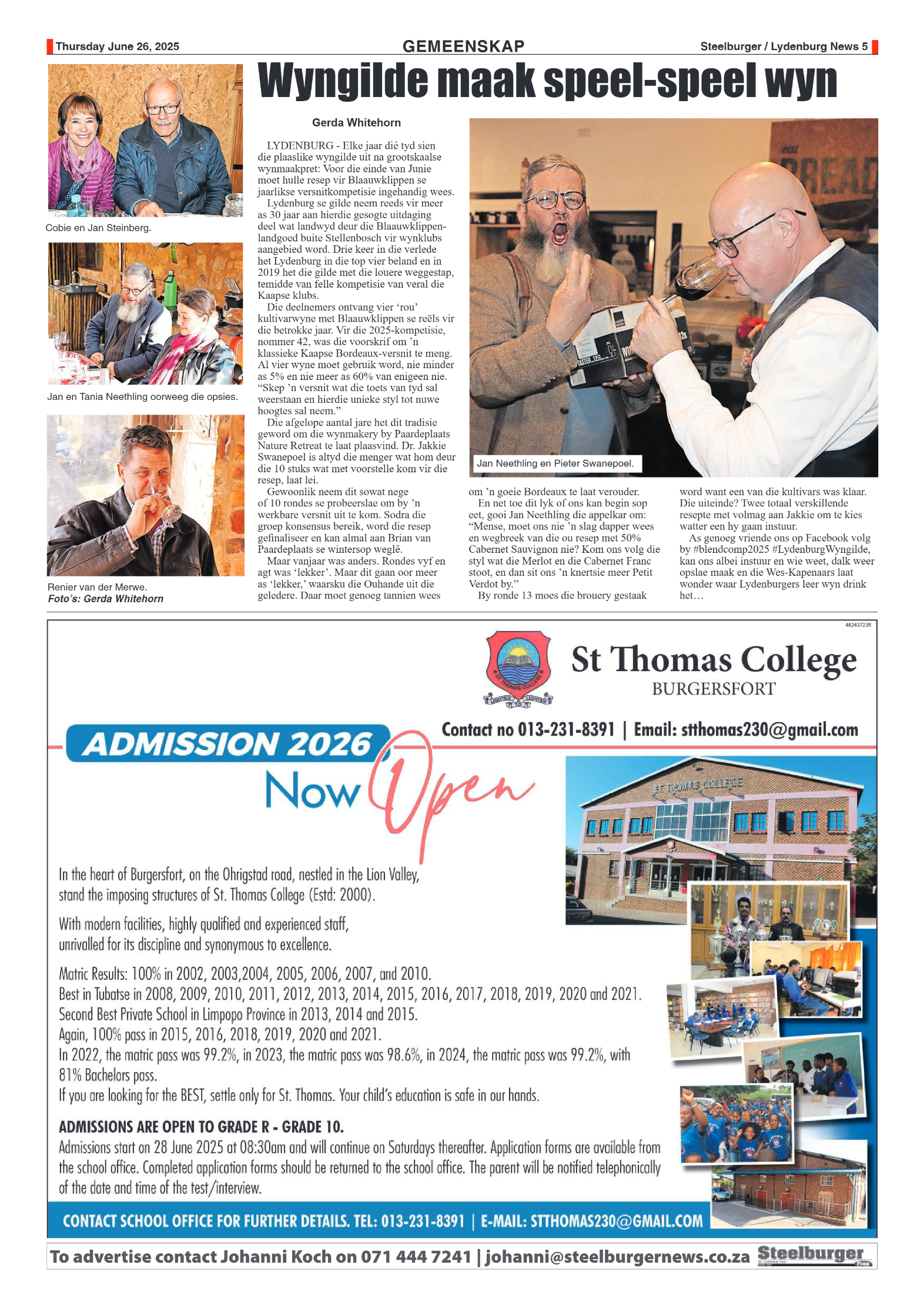 Steelburger News 26 June 2025 page 5
