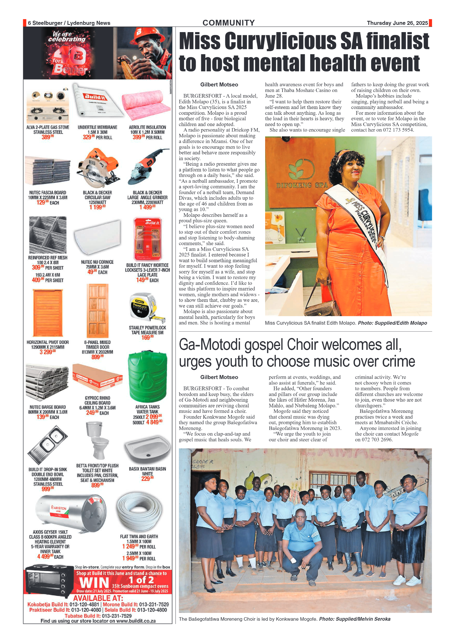 Steelburger News 26 June 2025 page 6