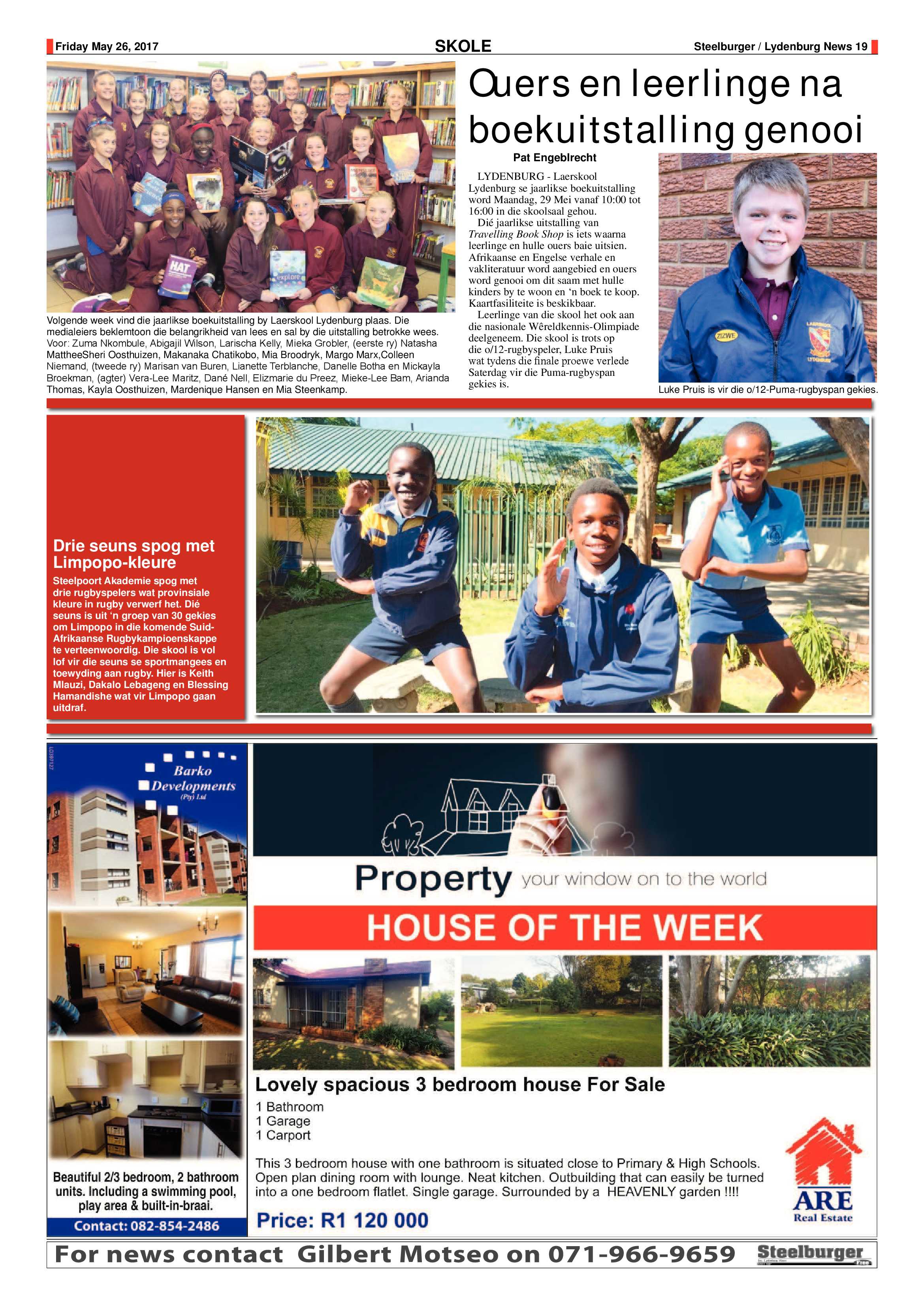 Steelburger News 26 May 2017 page 19
