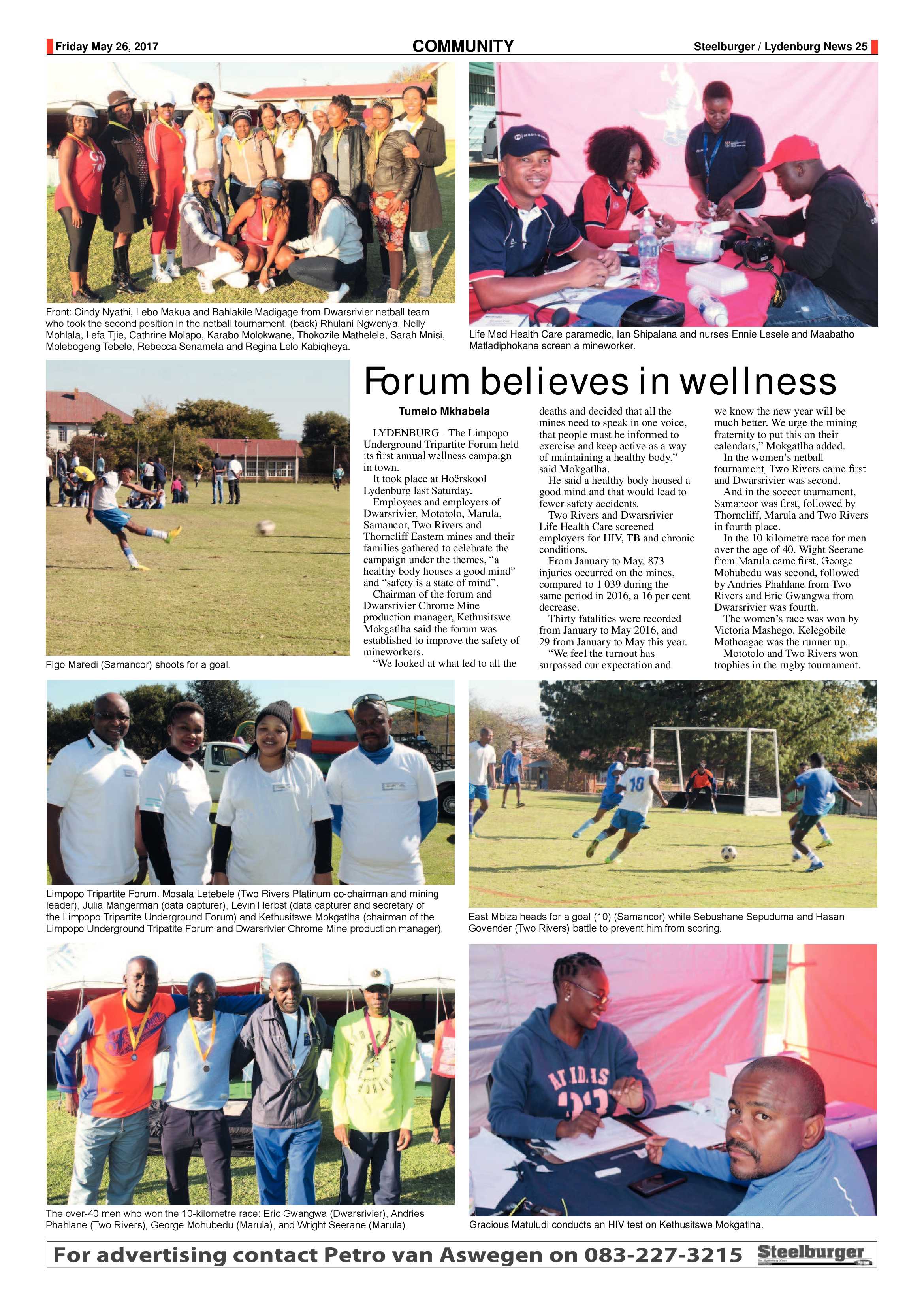 Steelburger News 26 May 2017 page 25