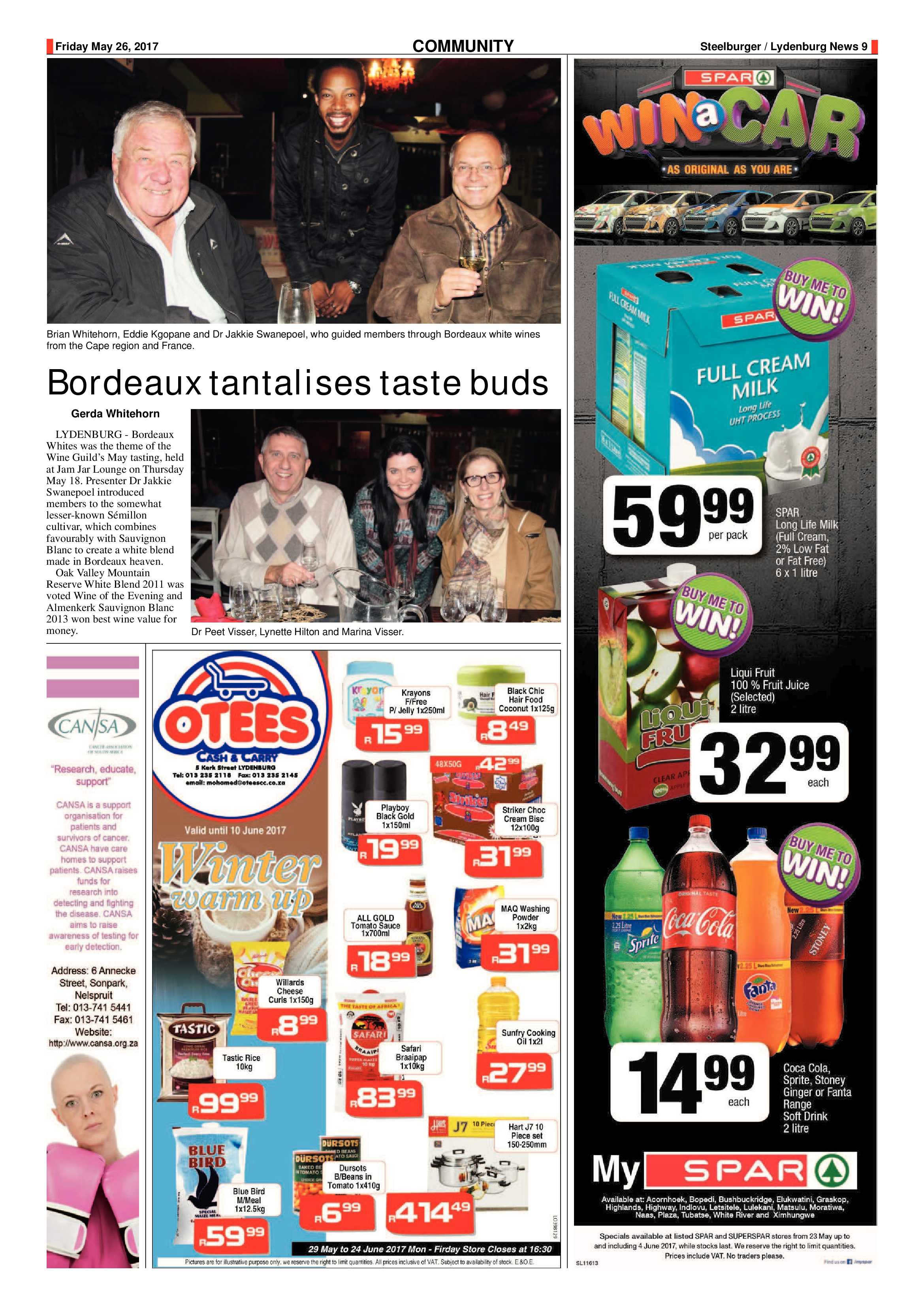 Steelburger News 26 May 2017 page 9