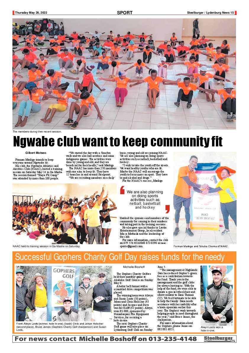 Steelburger News 26 May 2022 page 15
