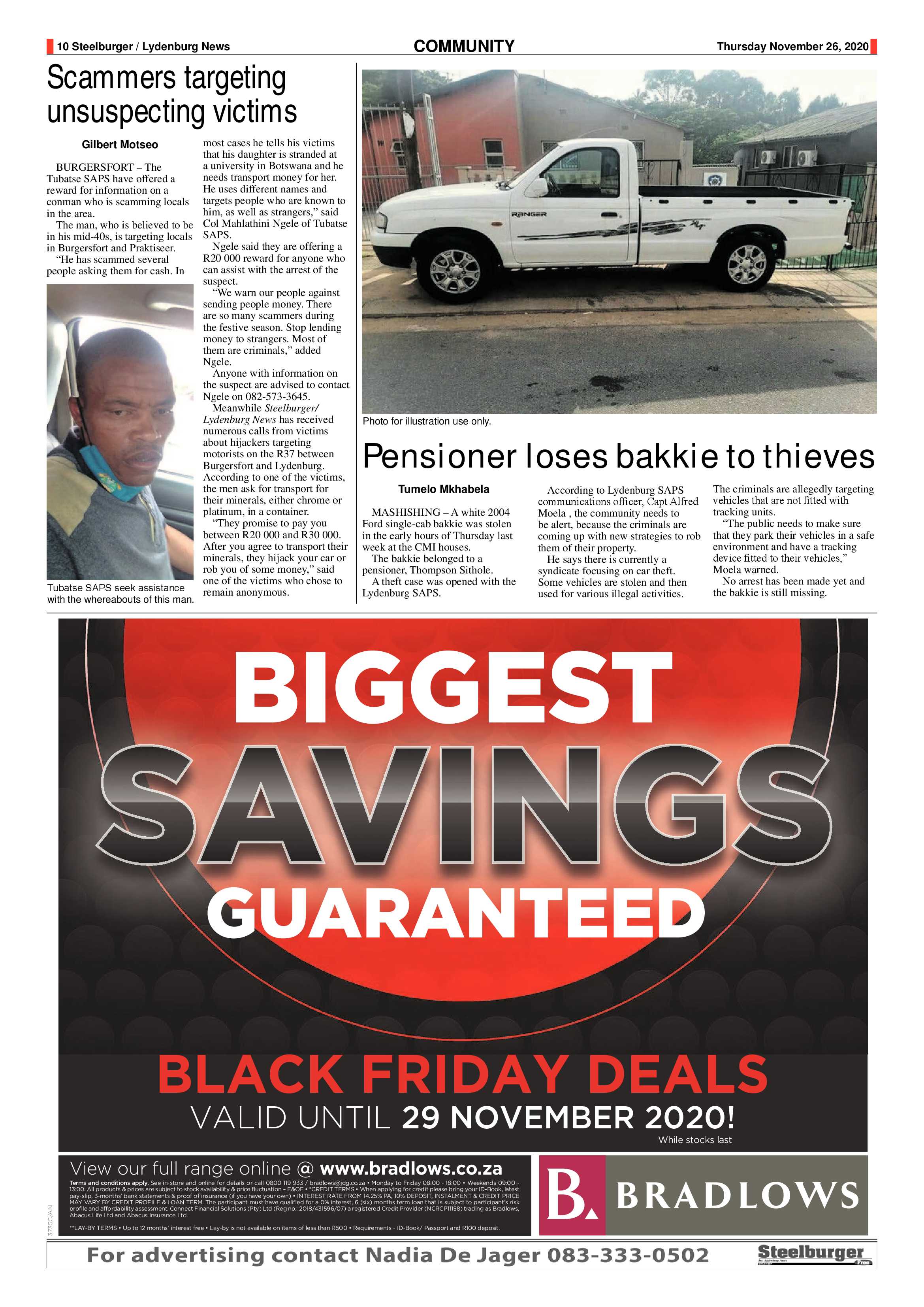 Steelburger News 26 November 2020 page 10