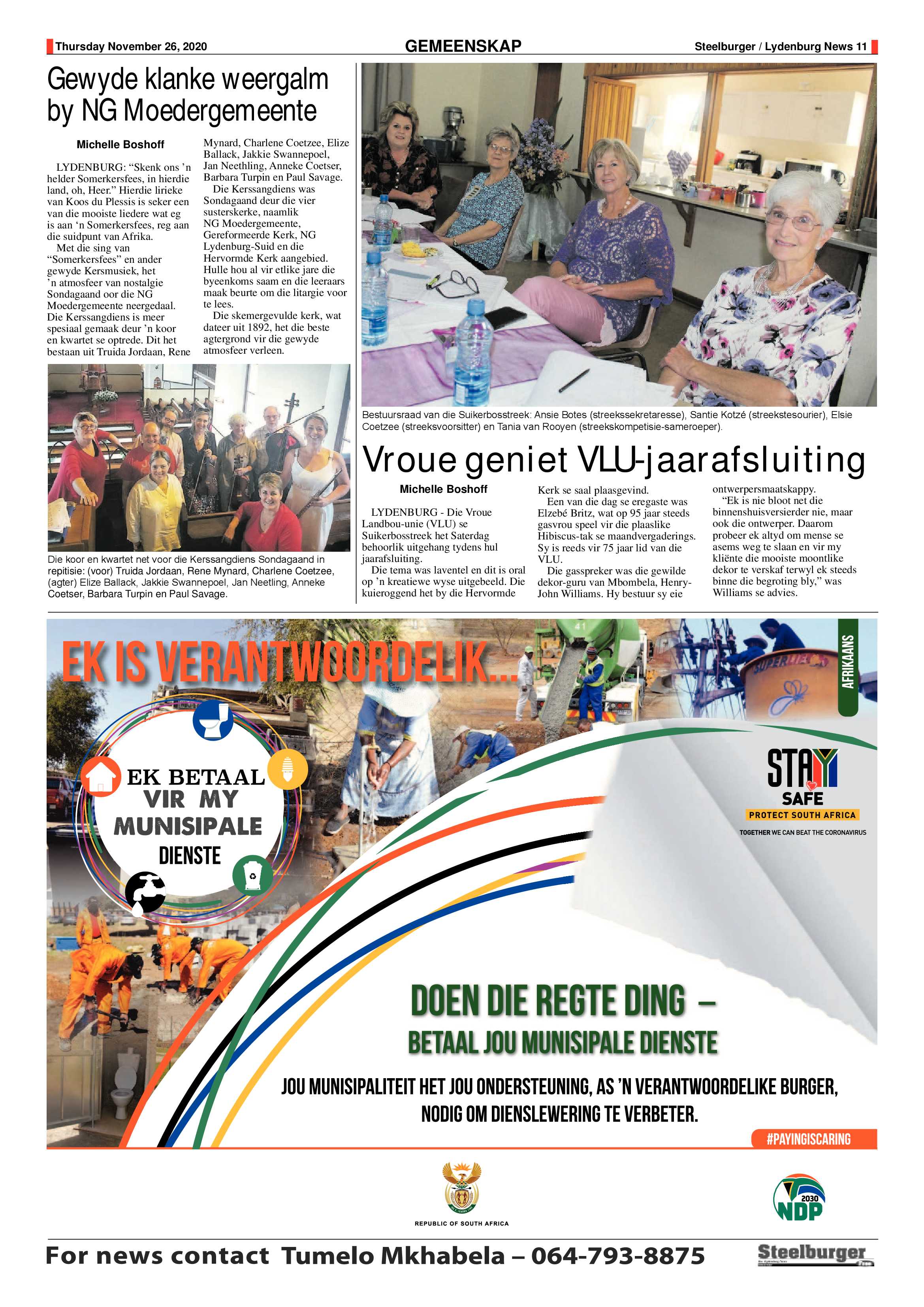 Steelburger News 26 November 2020 page 11