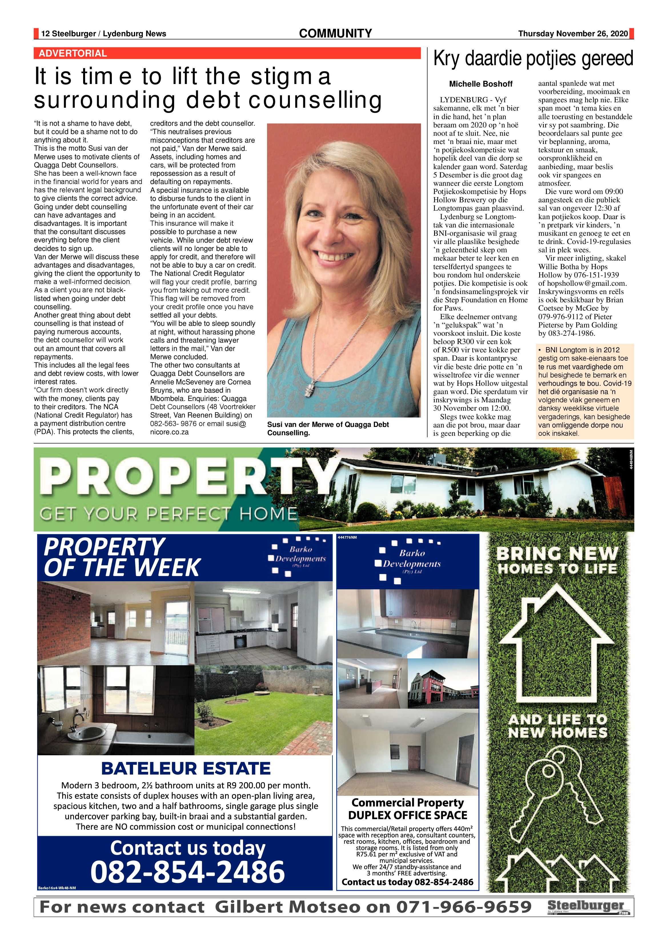 Steelburger News 26 November 2020 page 12