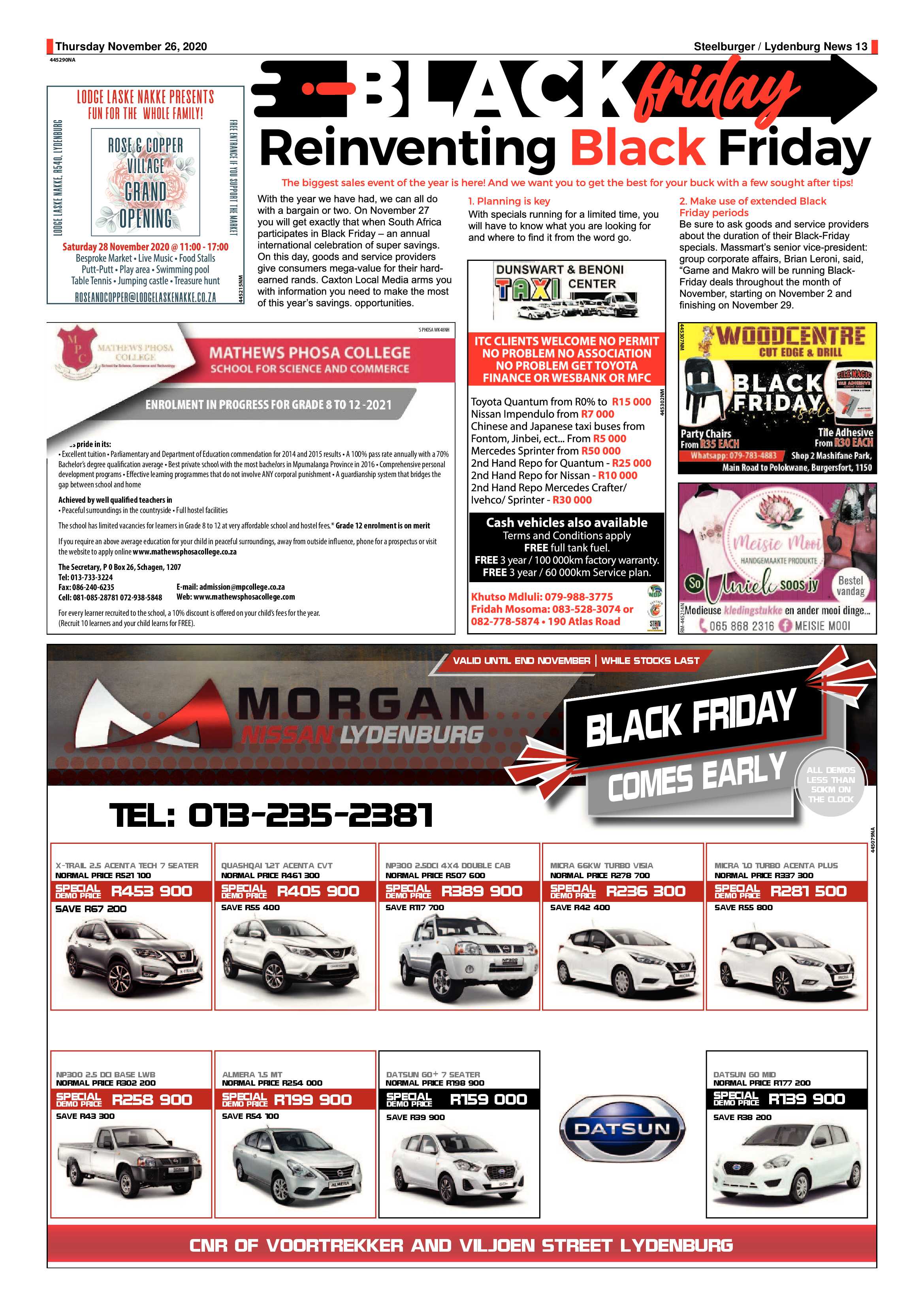 Steelburger News 26 November 2020 page 13