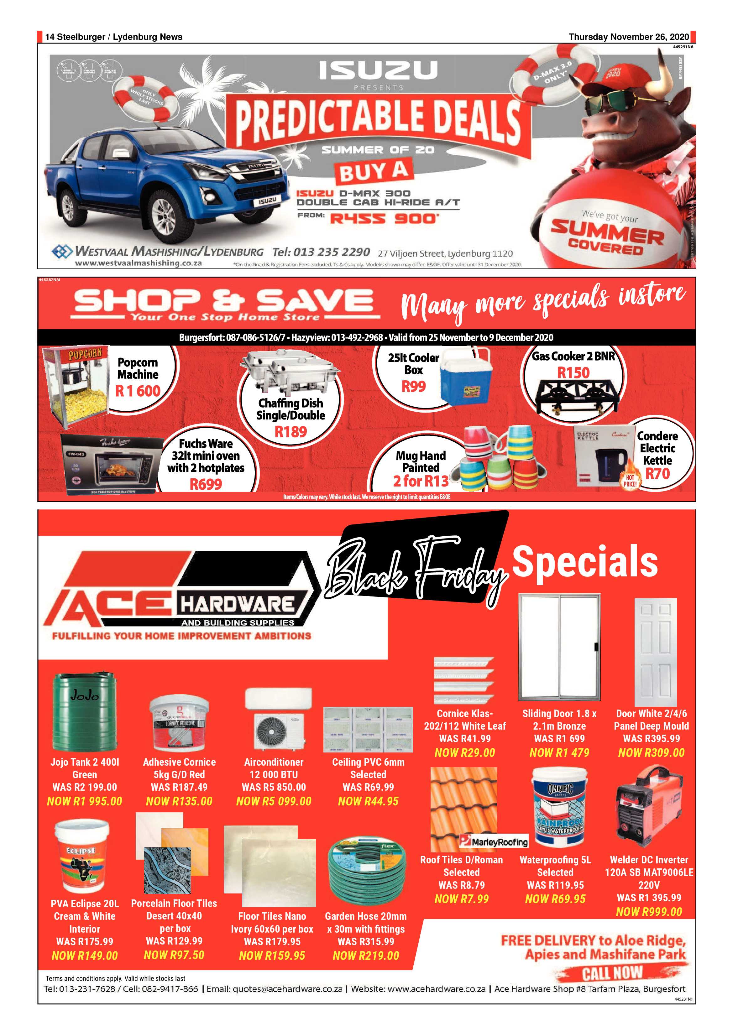 Steelburger News 26 November 2020 page 14