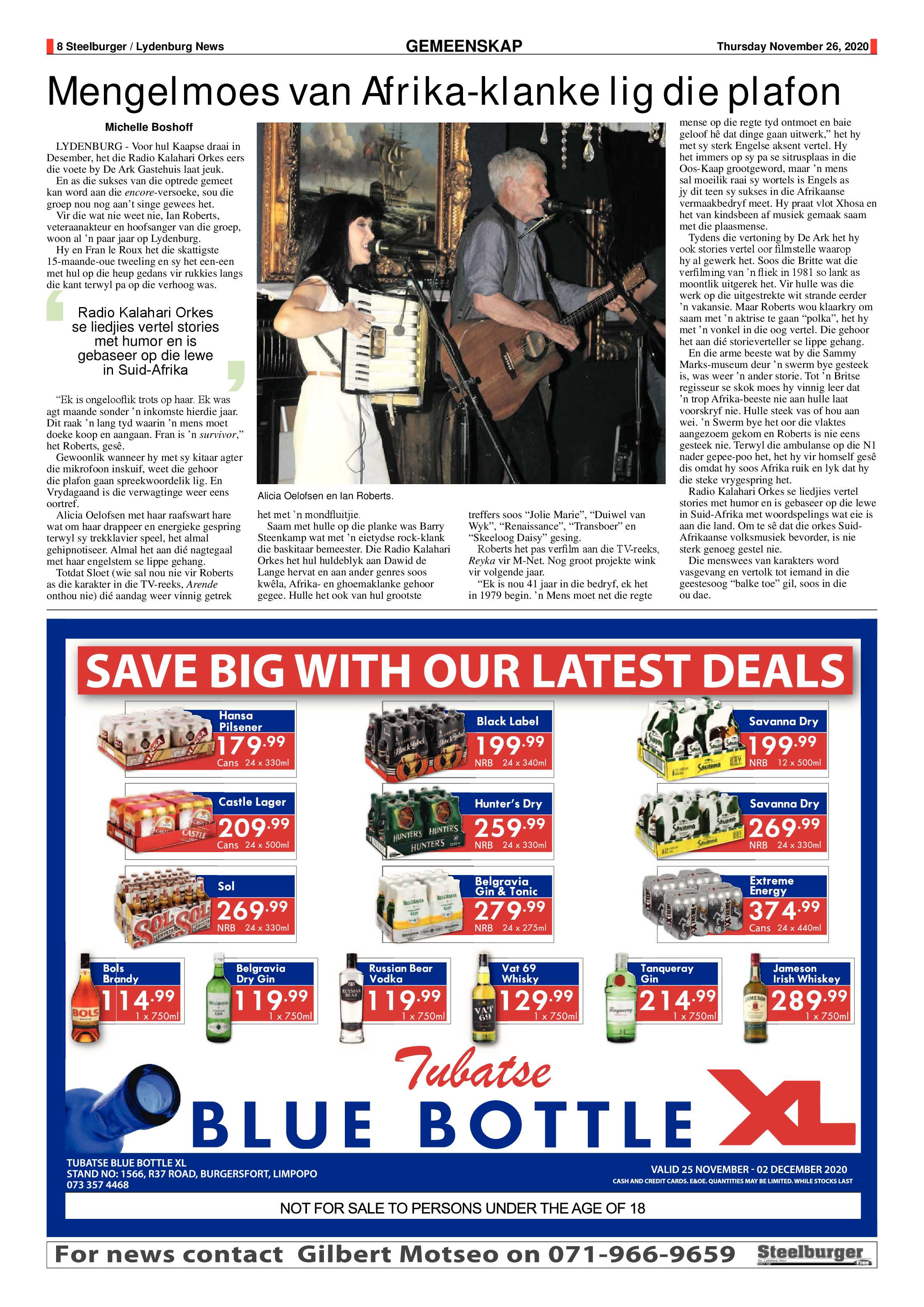 Steelburger News 26 November 2020 page 8
