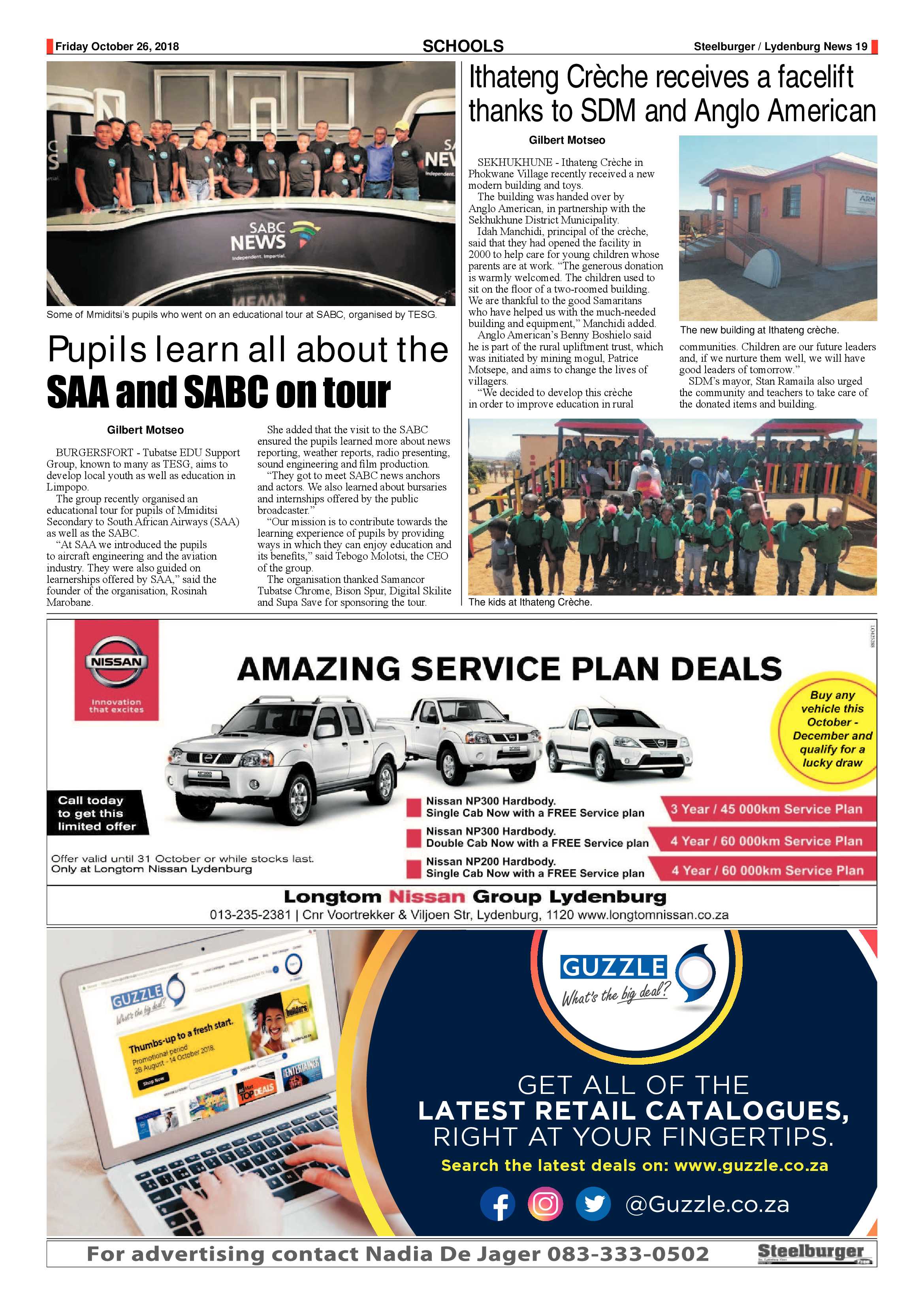 Steelburger News 26 October 2018 page 19