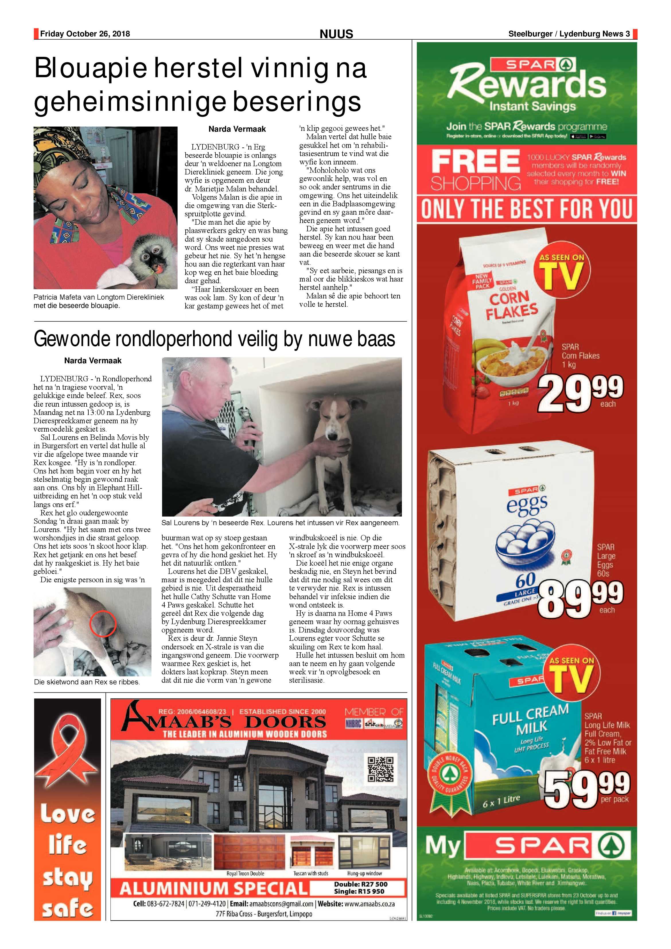 Steelburger News 26 October 2018 page 3