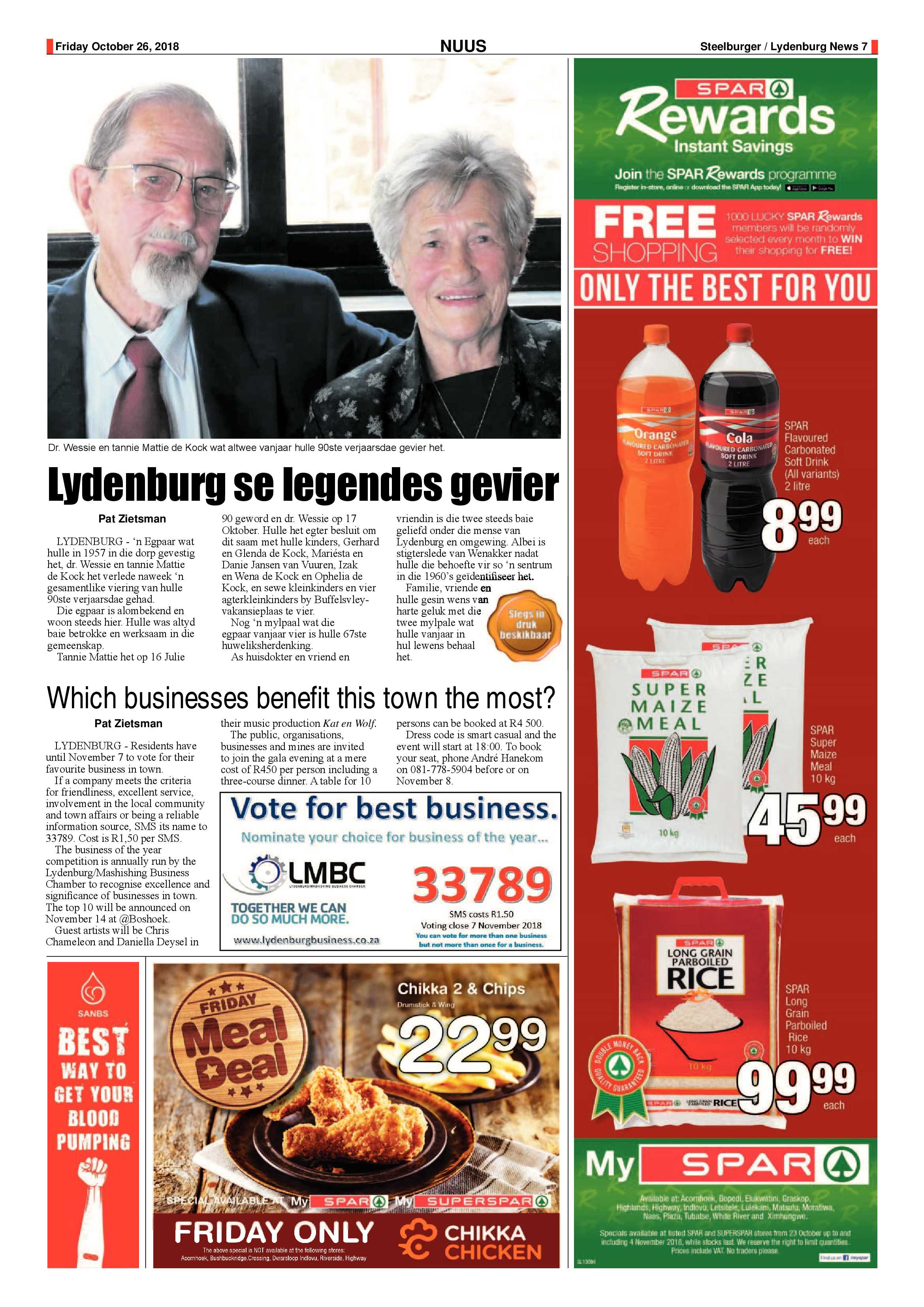 Steelburger News 26 October 2018 page 7