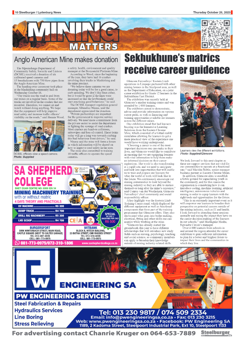 Steelburger News 26 October 2023 page 10