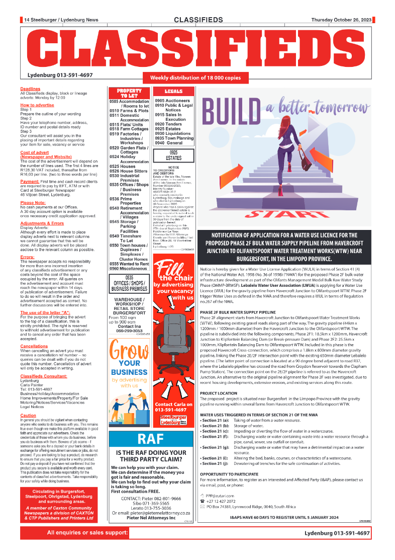 Steelburger News 26 October 2023 page 14