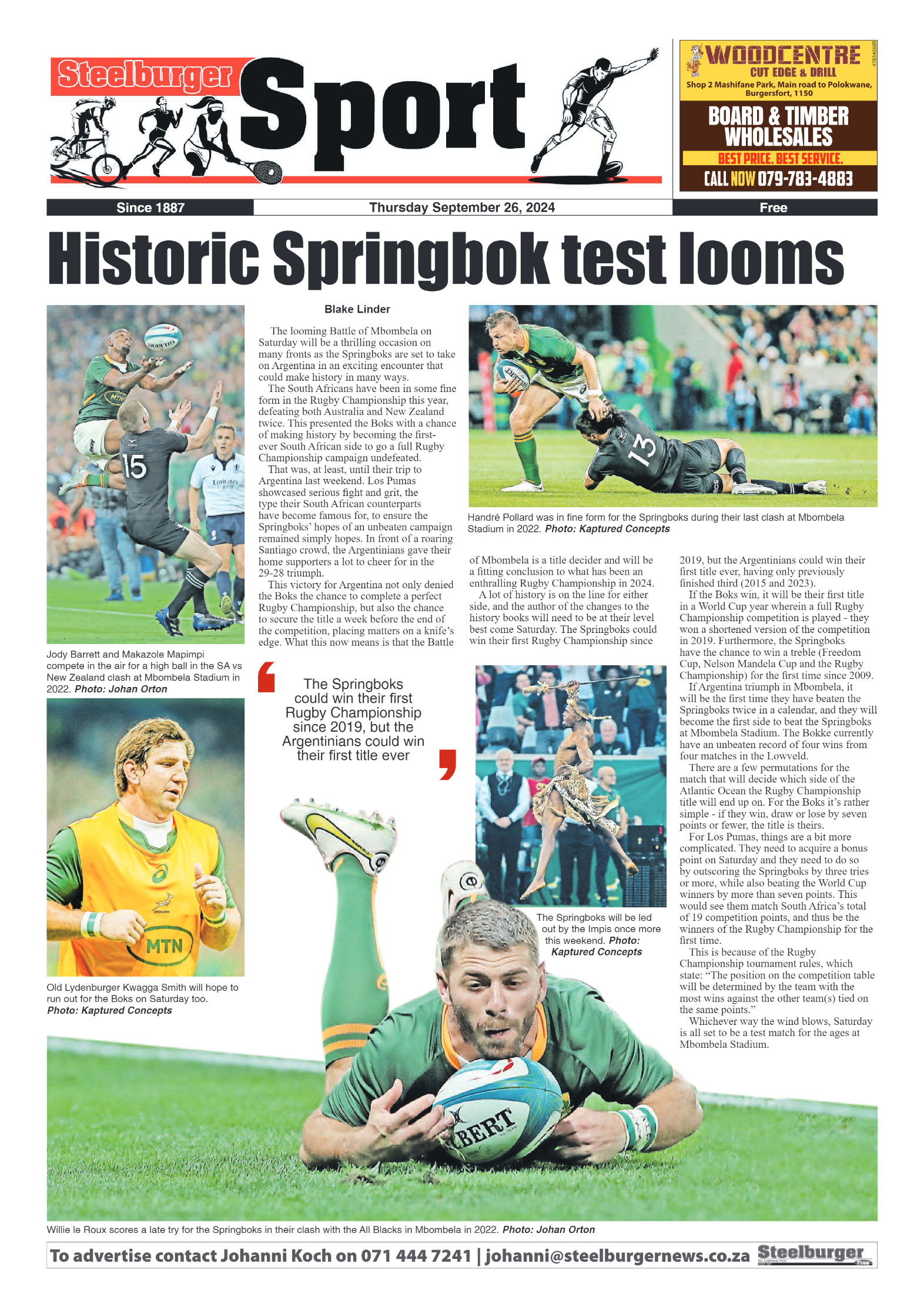 Steelburger News 26 September 2024 page 12