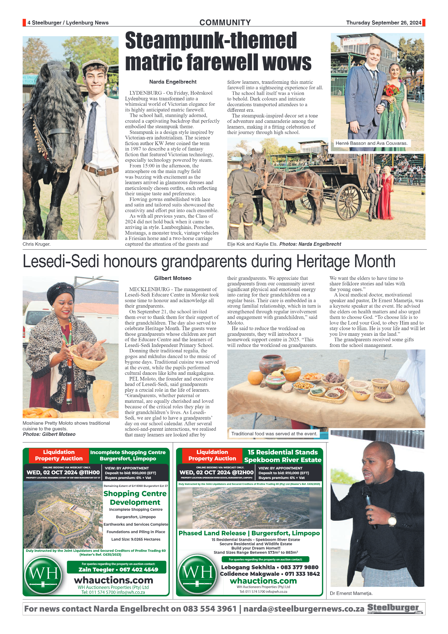 Steelburger News 26 September 2024 page 4