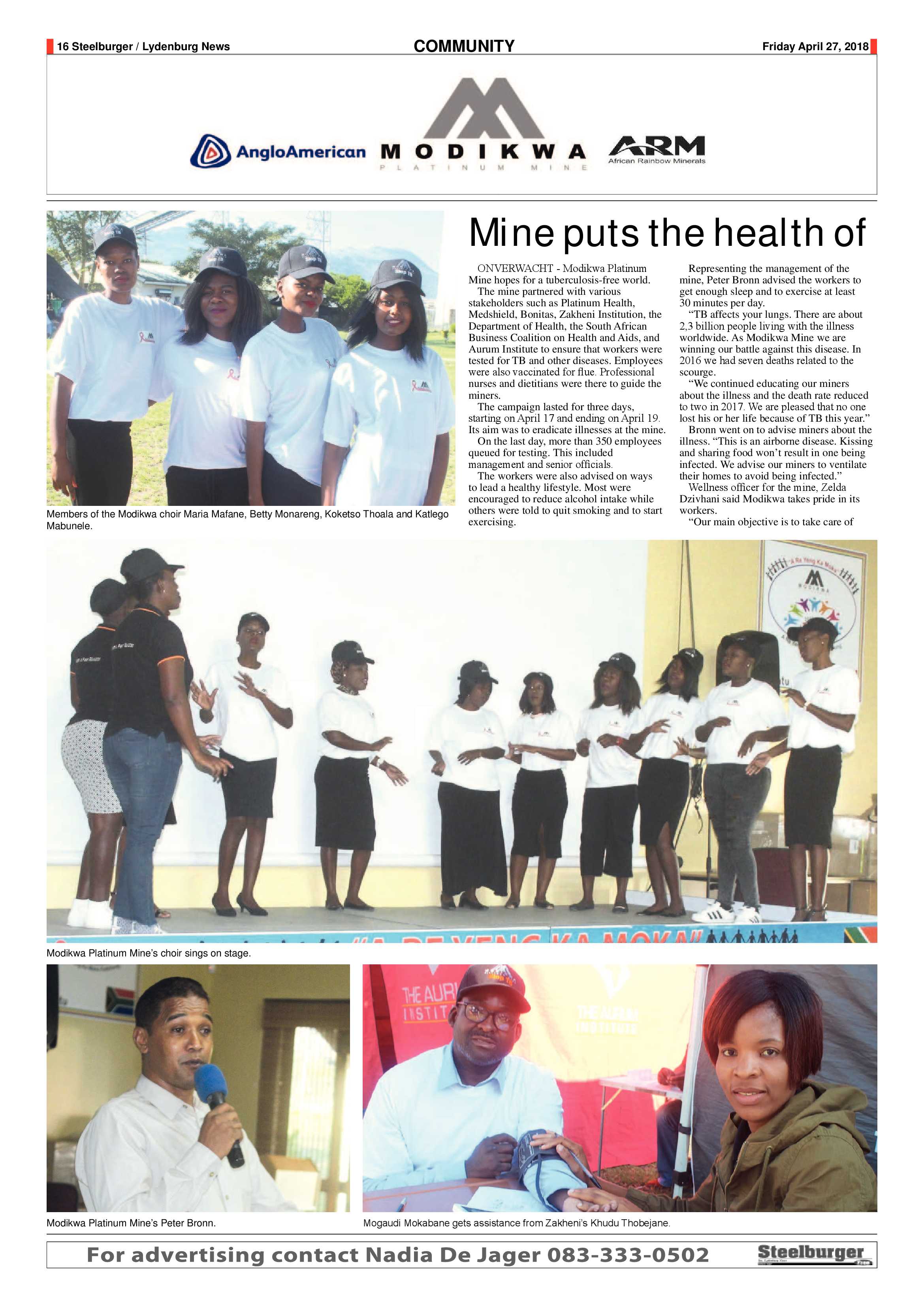 Steelburger News 27 April 2018 page 16
