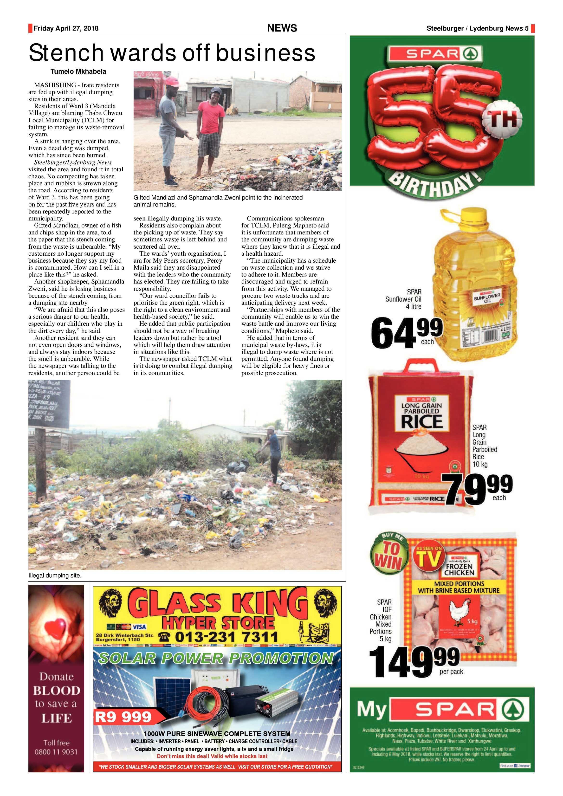 Steelburger News 27 April 2018 page 5