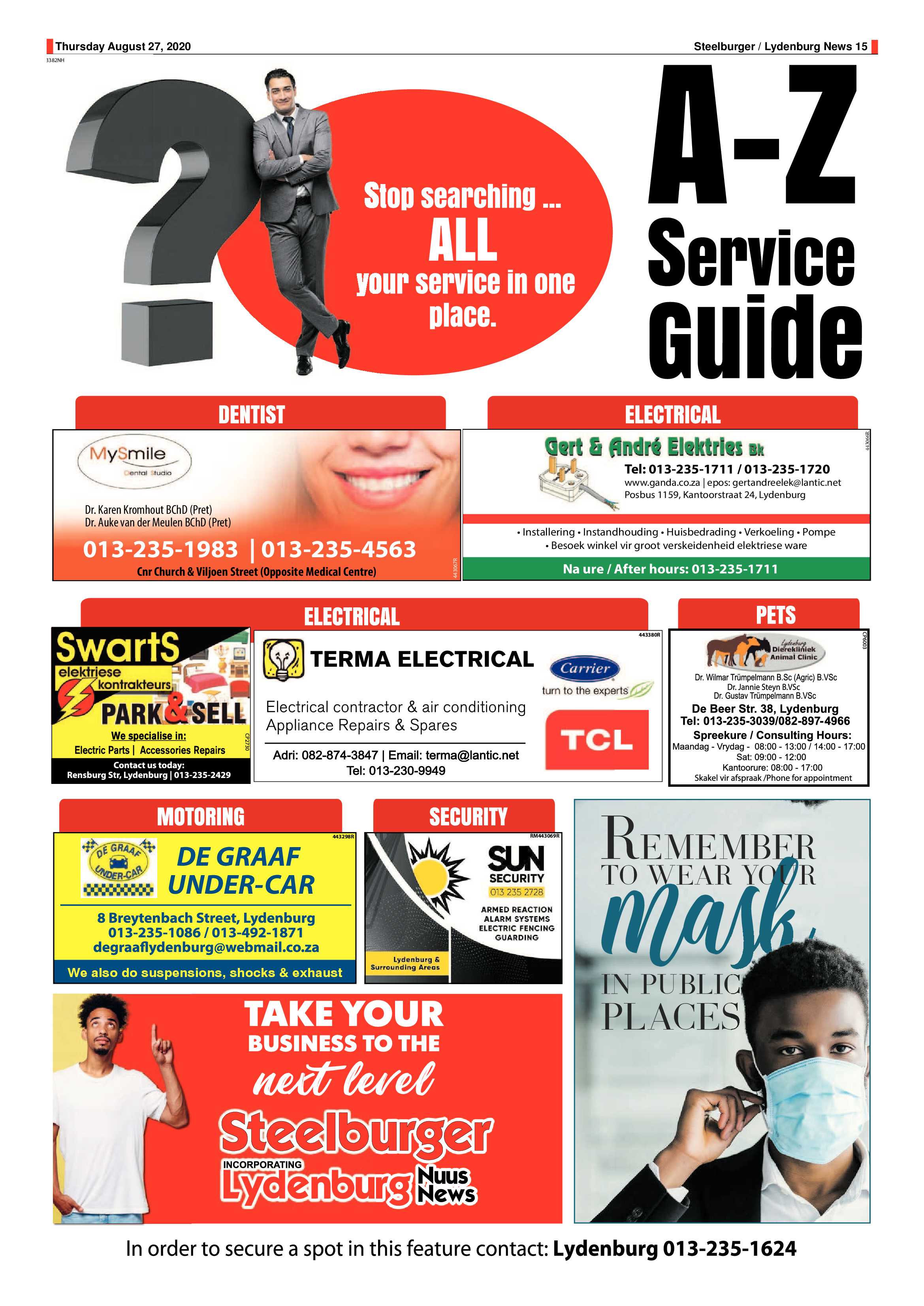 Steelburger News 27 August 2020 page 15