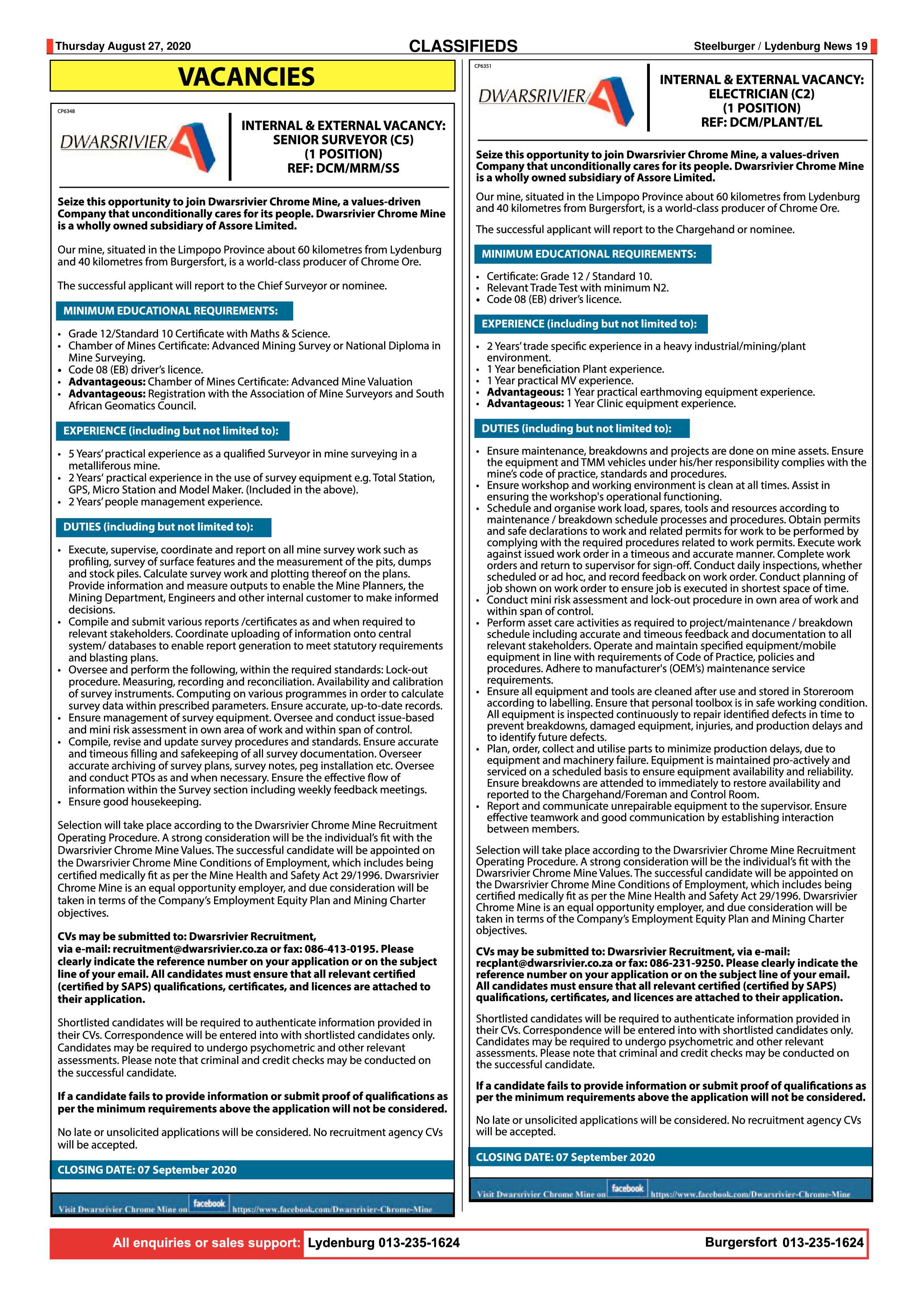 Steelburger News 27 August 2020 page 19