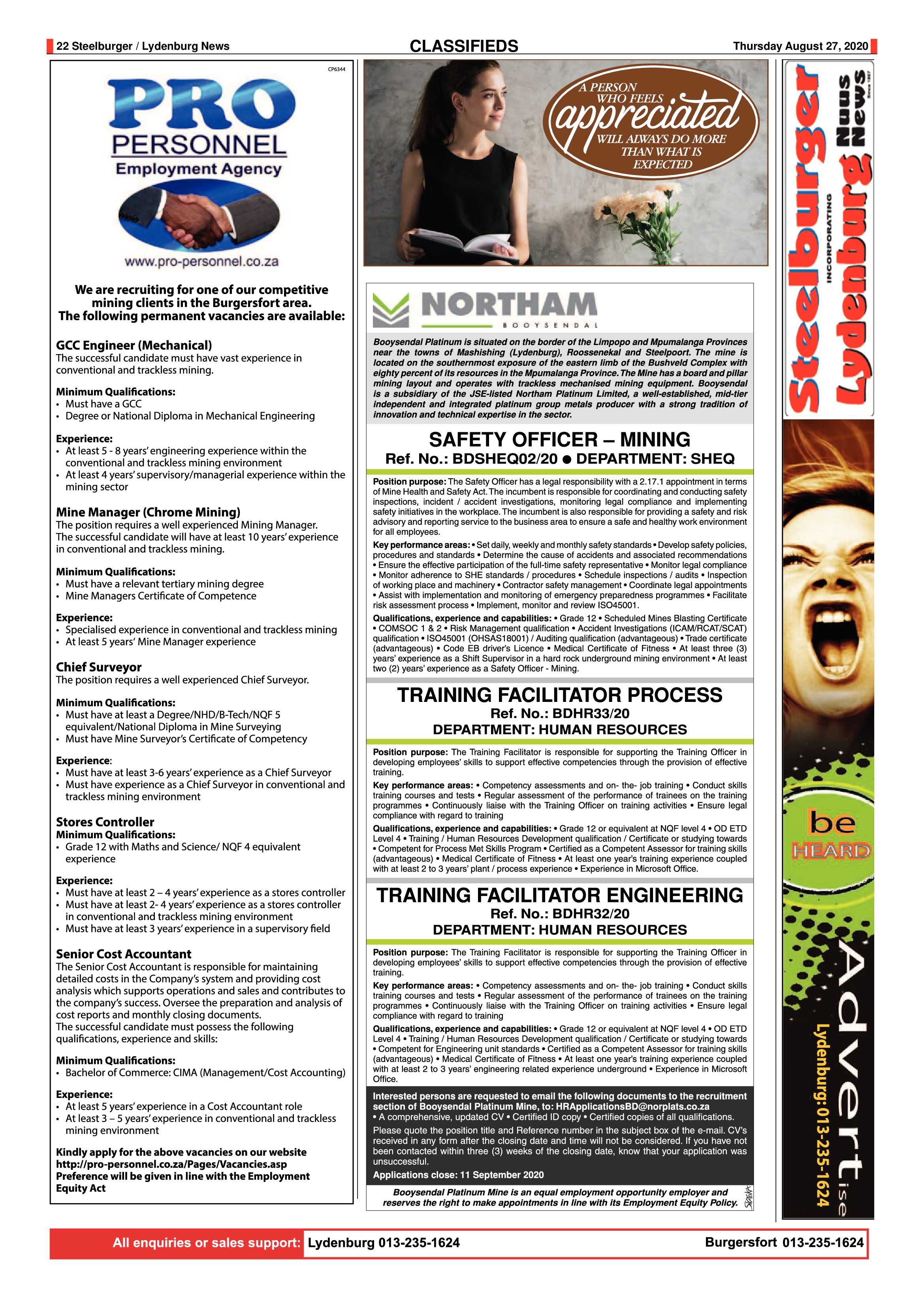 Steelburger News 27 August 2020 page 22