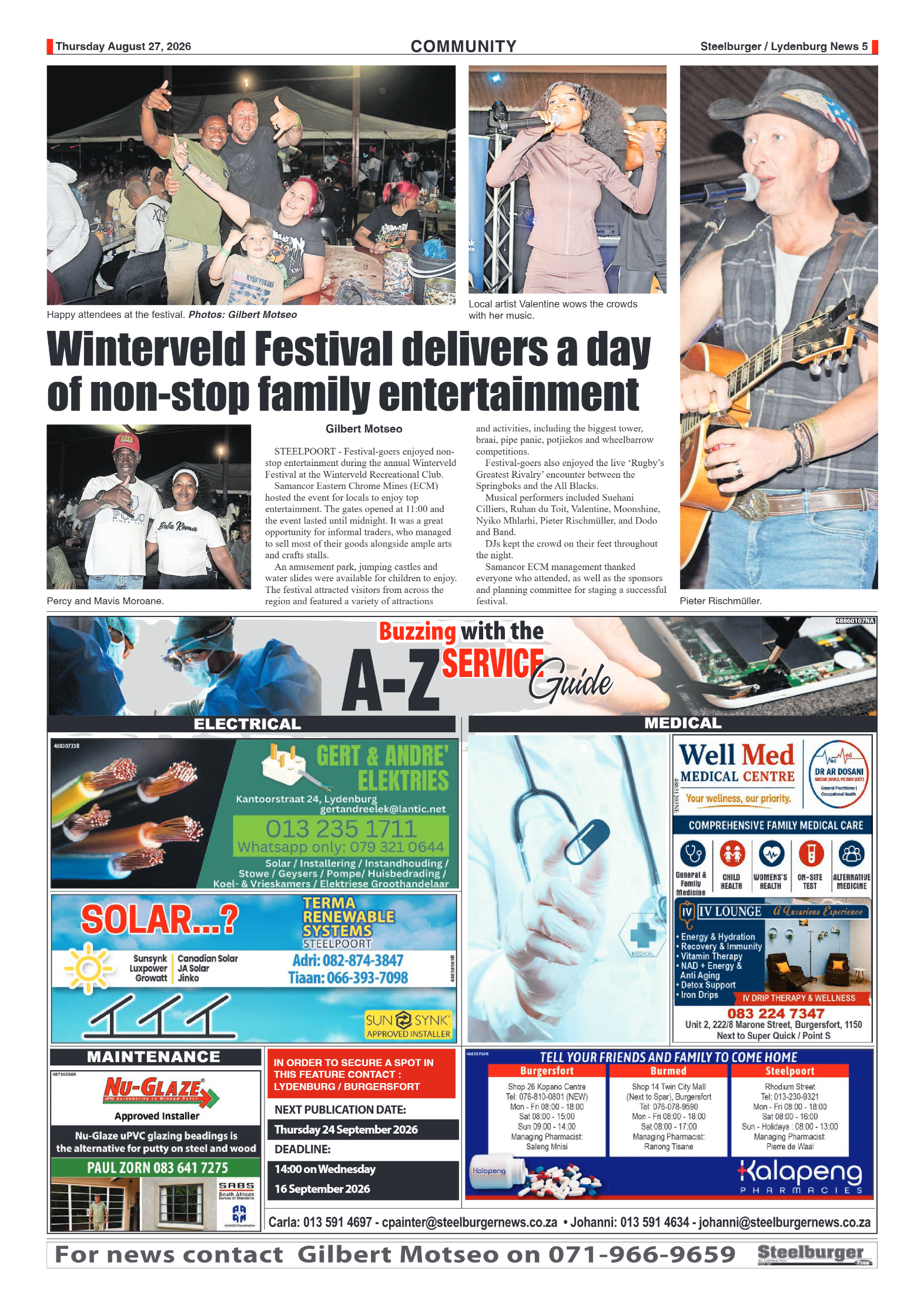 Steelburger News 27 August 2026 page 5
