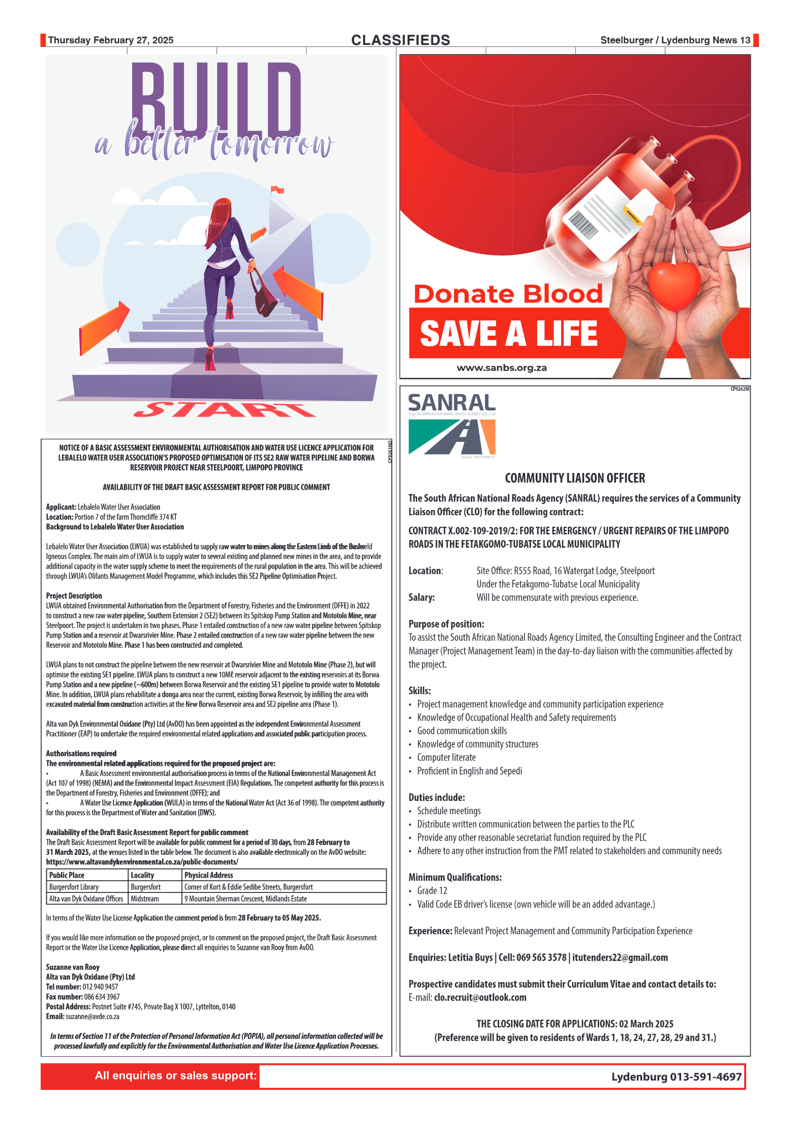 Steelburger News 27 February 2025 page 13