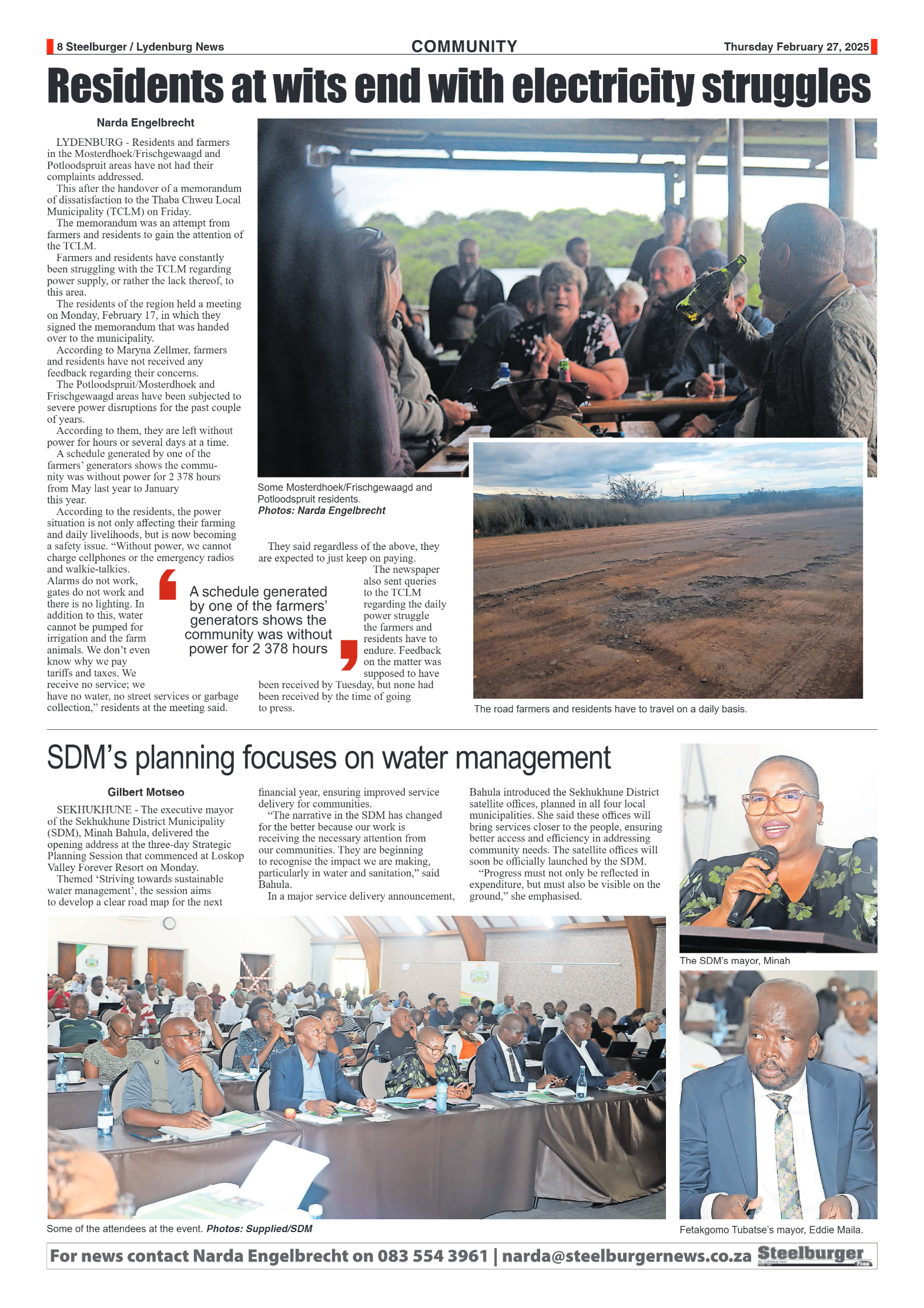 Steelburger News 27 February 2025 page 8