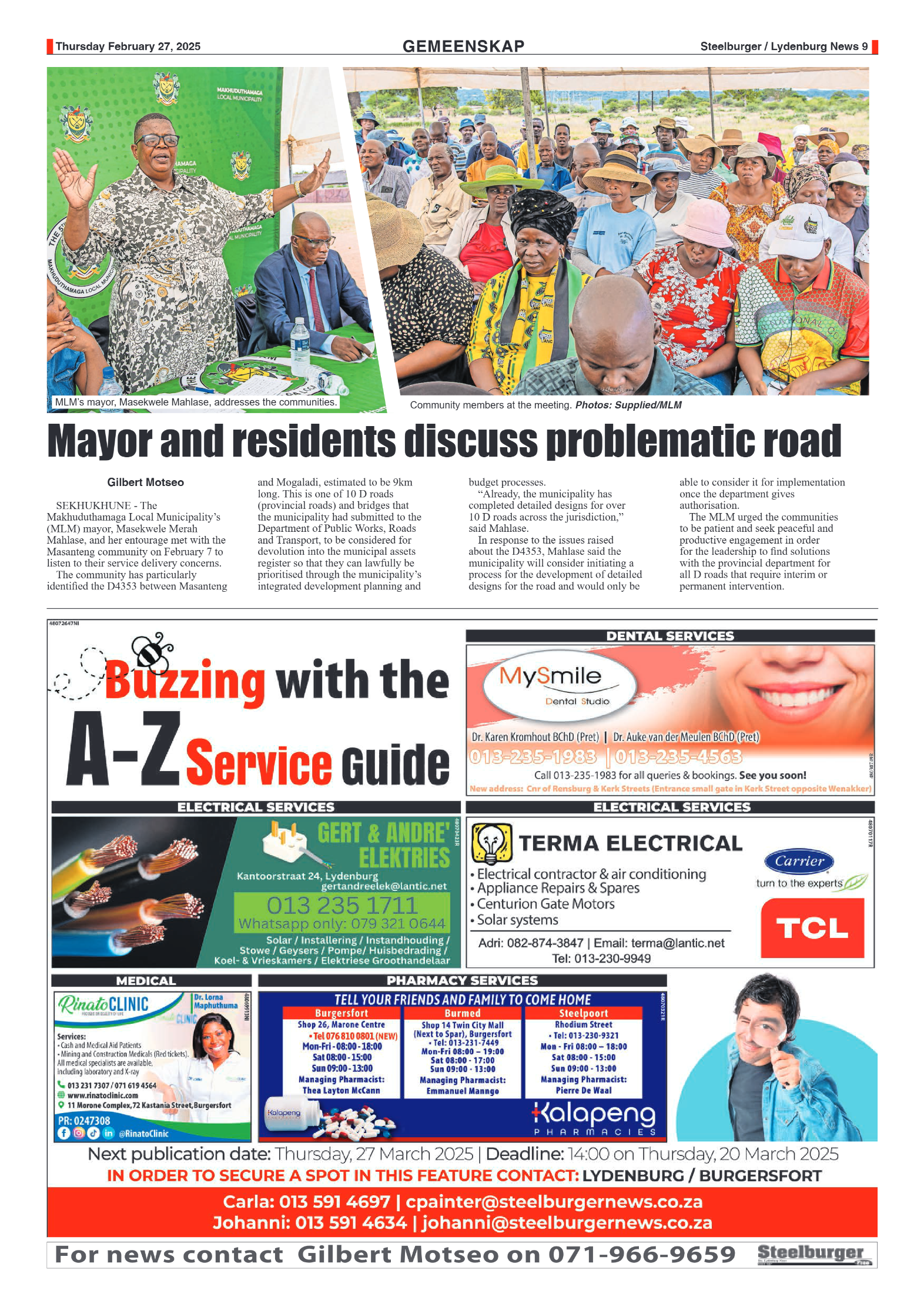 Steelburger News 27 February 2025 page 9