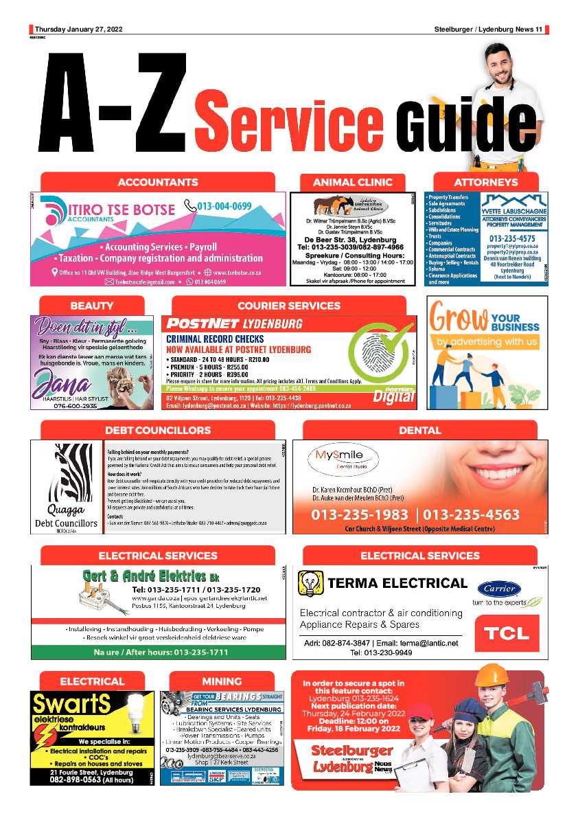 Steelburger News 27 January 2022 page 11