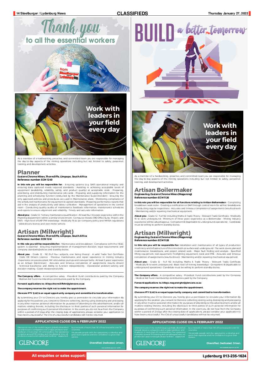 Steelburger News 27 January 2022 page 14