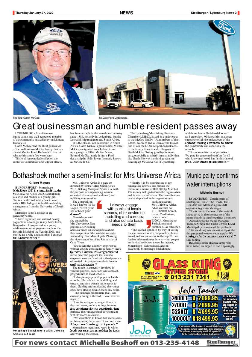 Steelburger News 27 January 2022 page 3