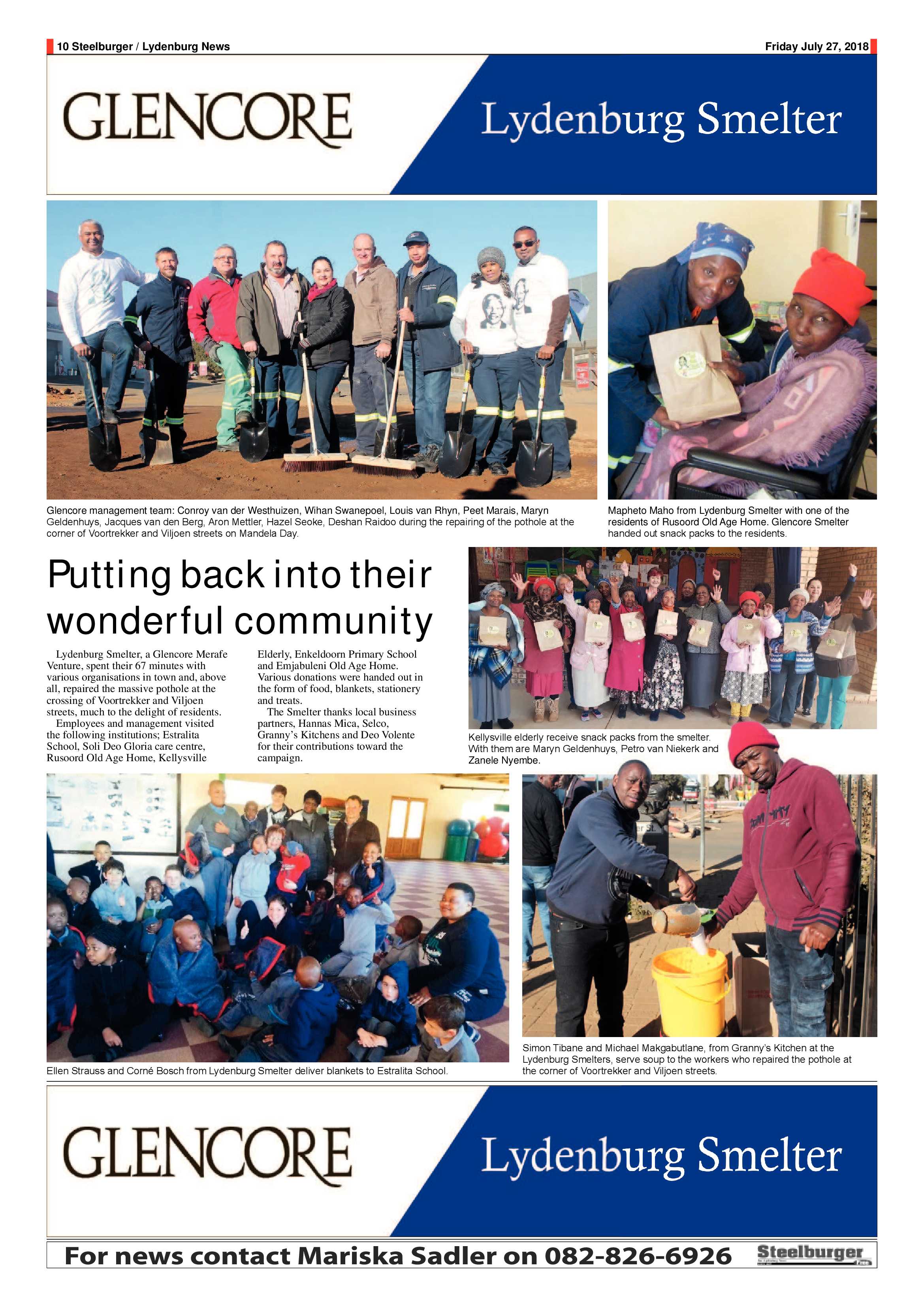 Steelburger News 27 July 2018 page 10