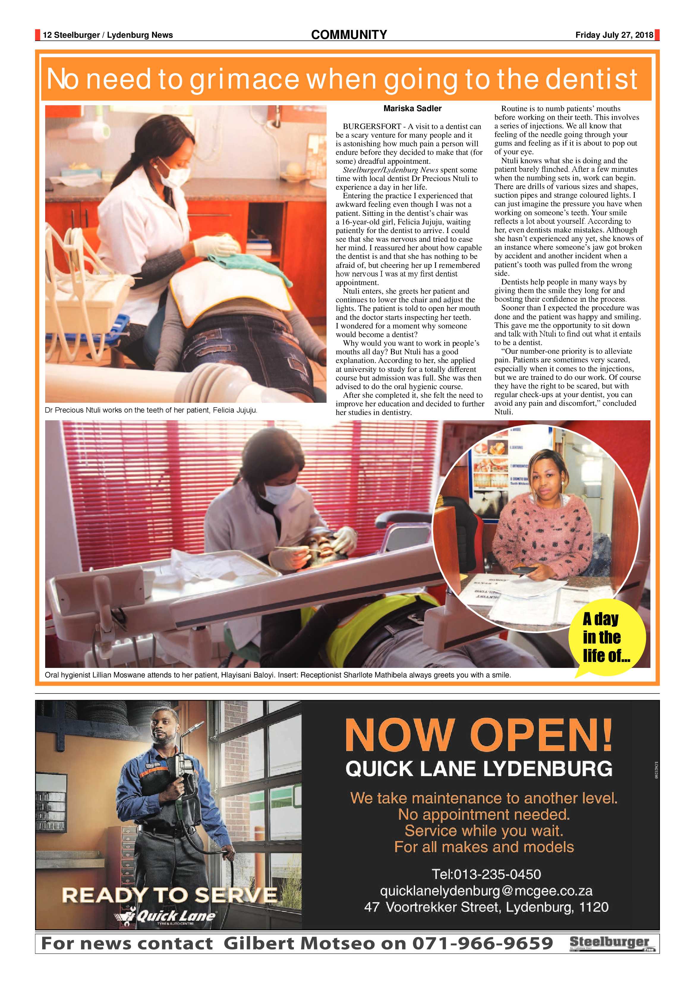 Steelburger News 27 July 2018 page 12