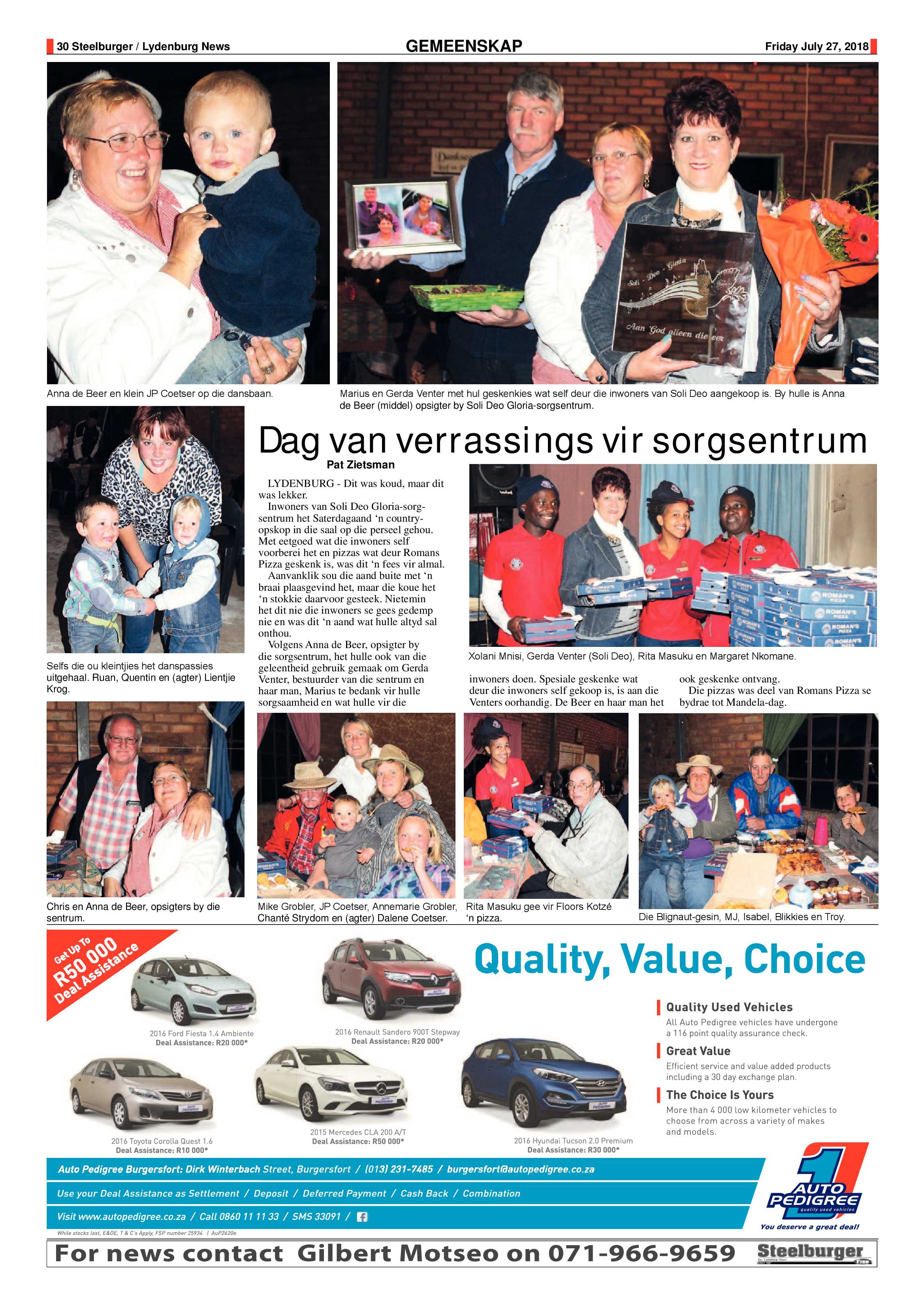 Steelburger News 27 July 2018 page 28