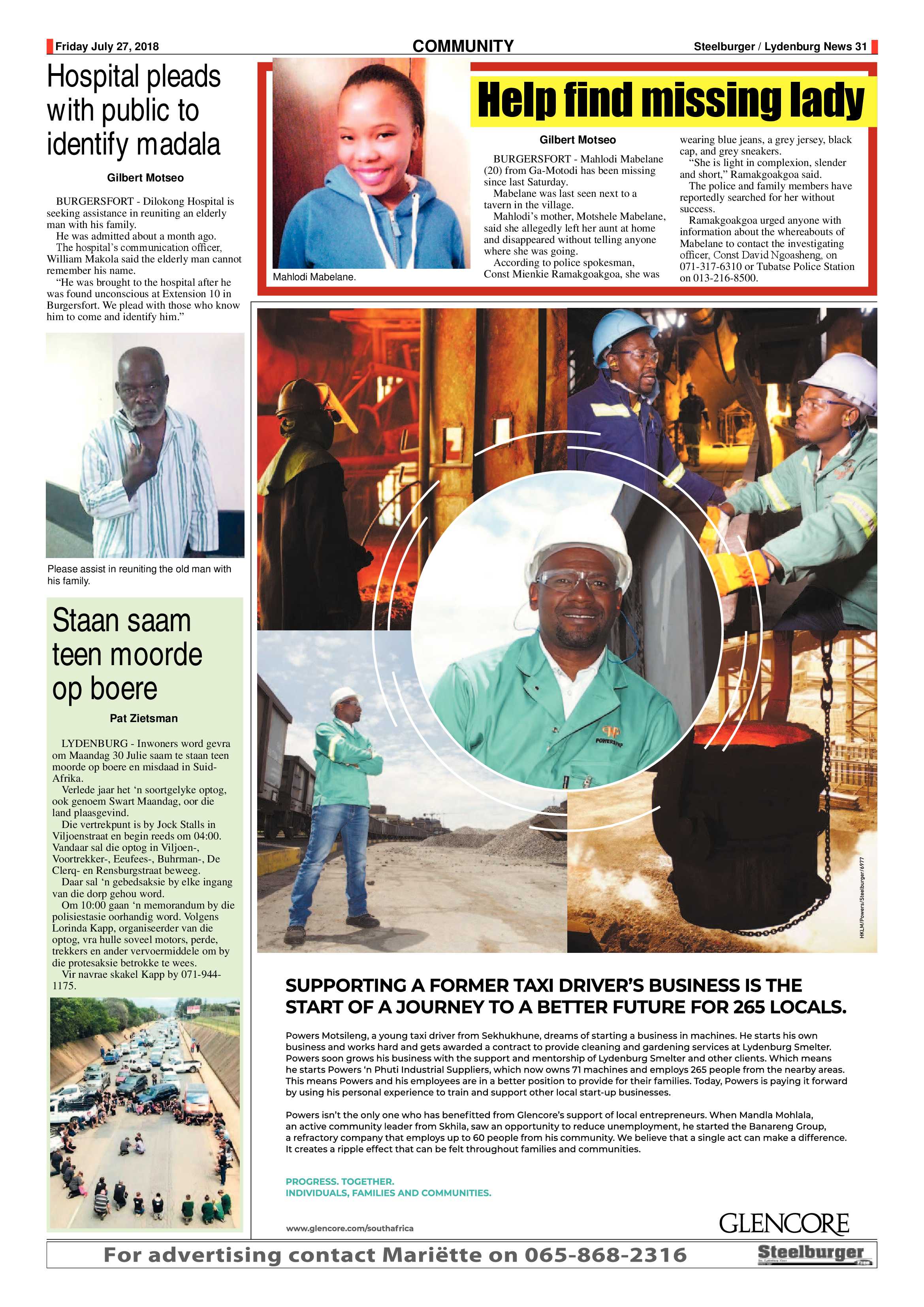 Steelburger News 27 July 2018 page 29