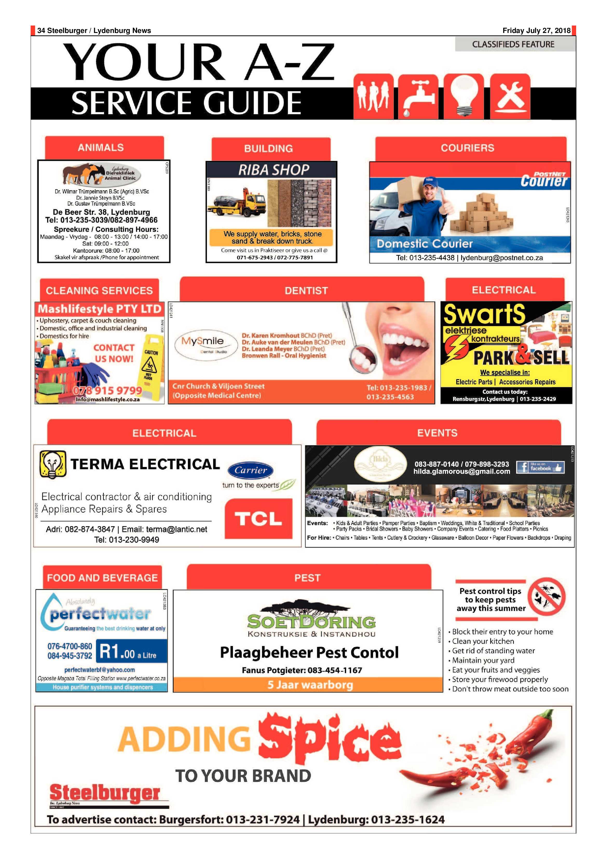 Steelburger News 27 July 2018 page 31