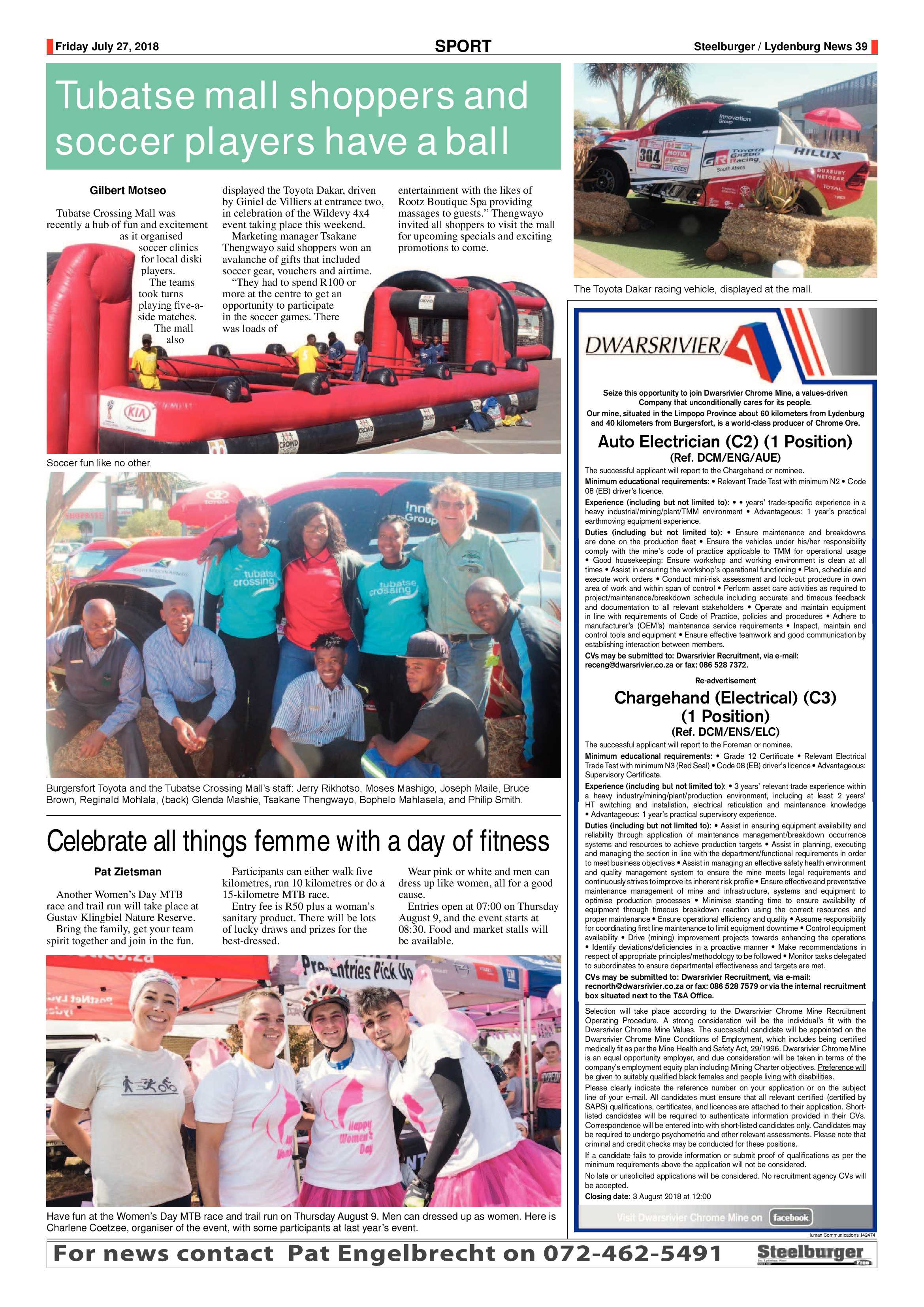 Steelburger News 27 July 2018 page 36