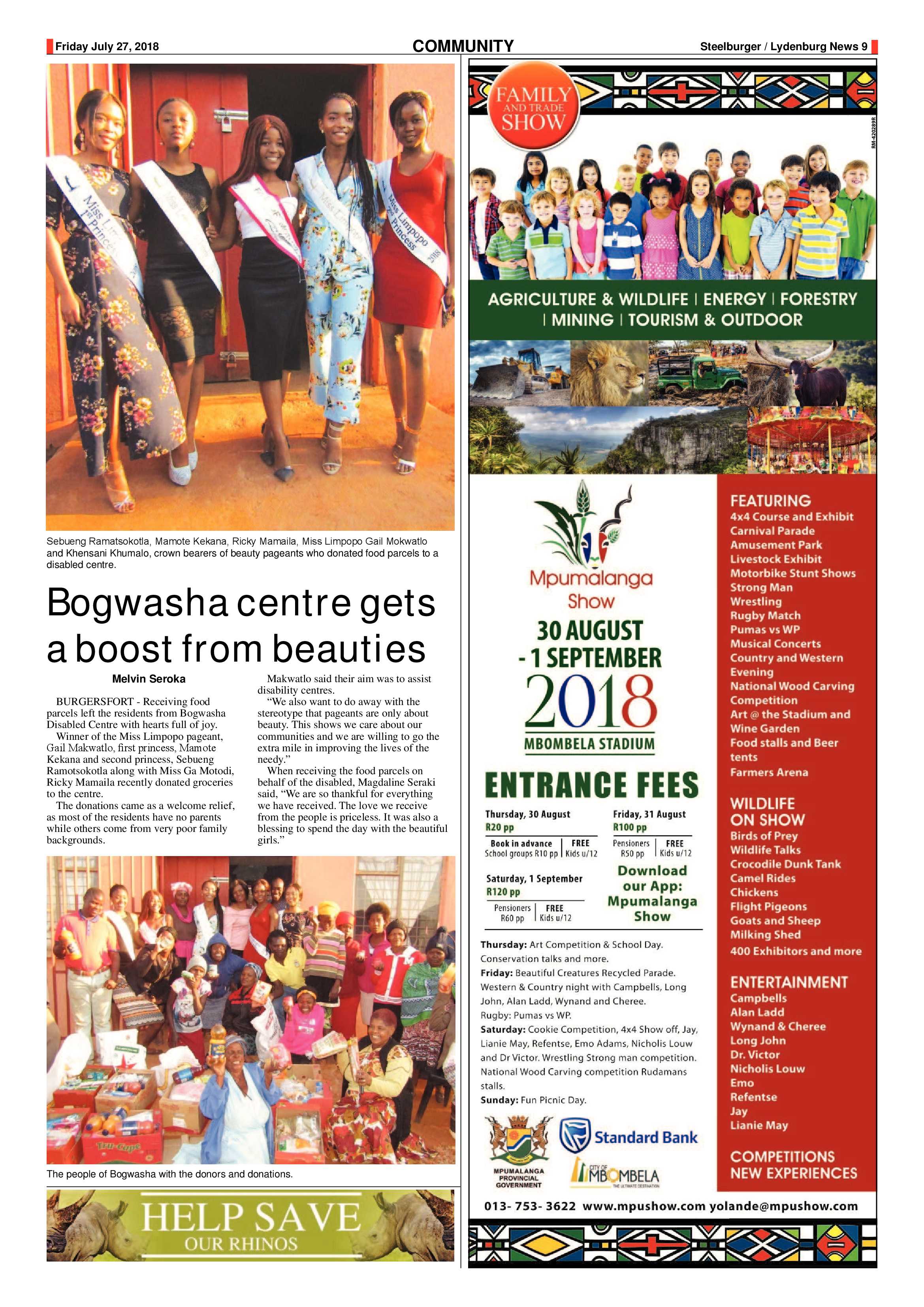 Steelburger News 27 July 2018 page 9