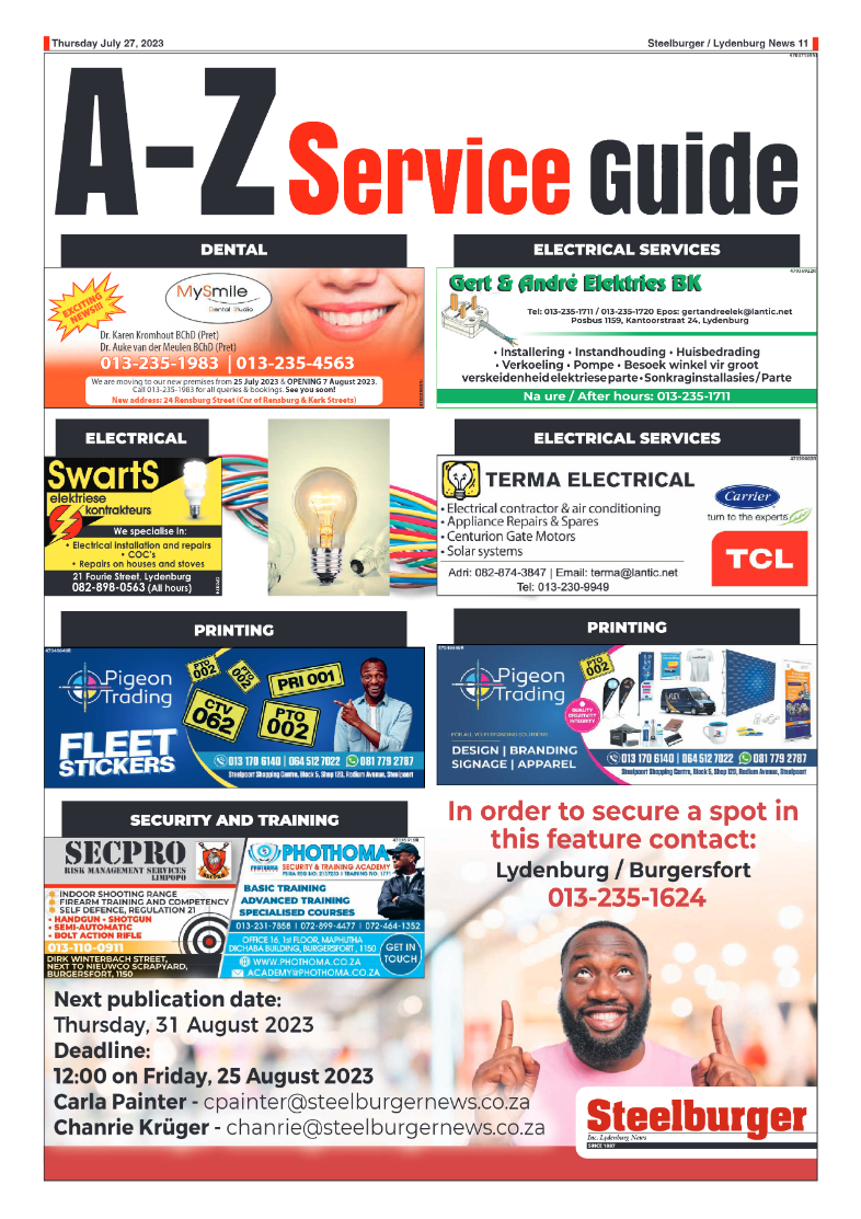 Steelburger News 27 July 2023 page 11