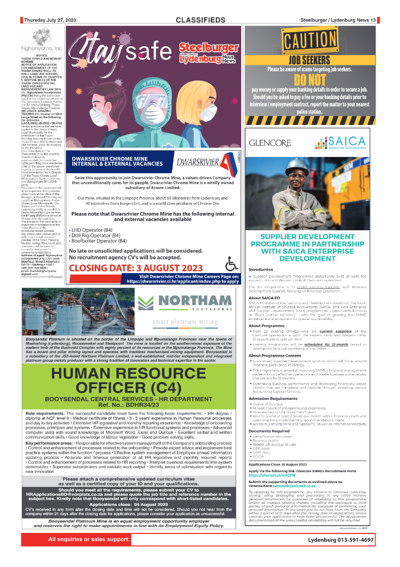 Steelburger News 27 July 2023 page 13