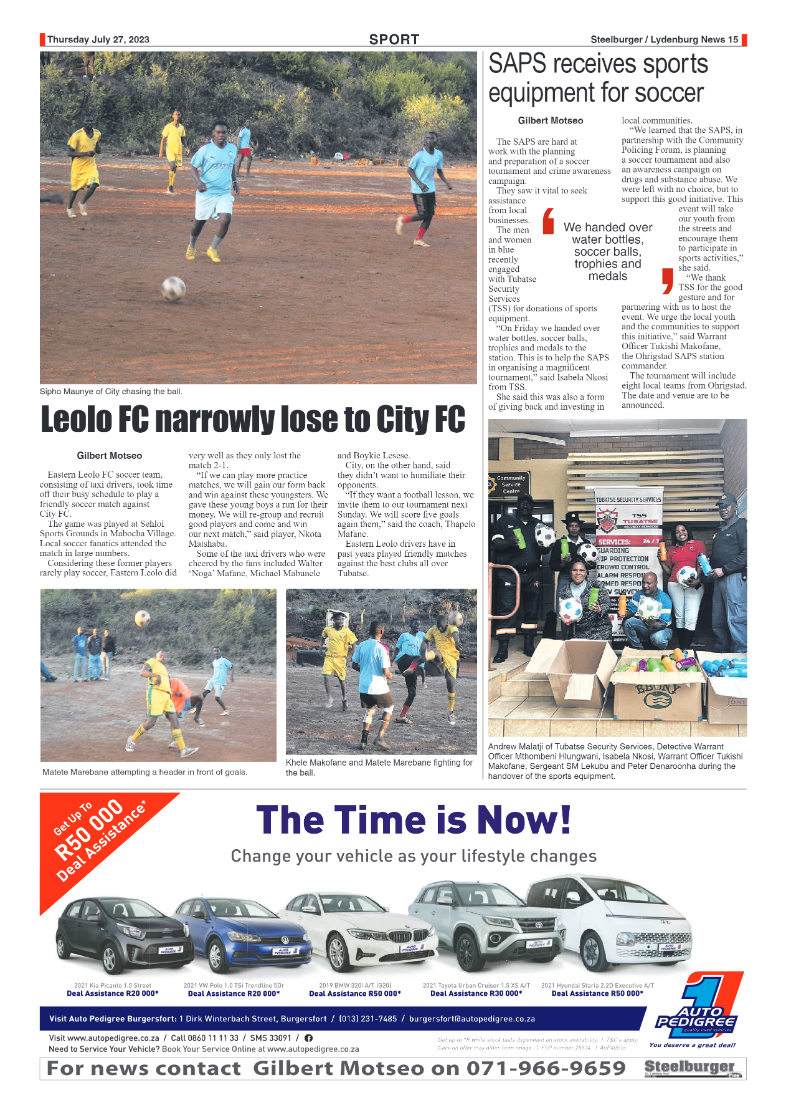 Steelburger News 27 July 2023 page 15