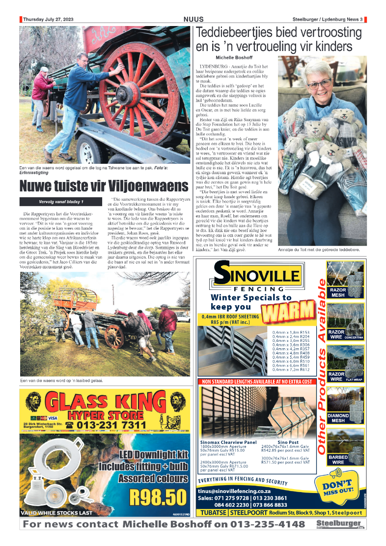 Steelburger News 27 July 2023 page 3