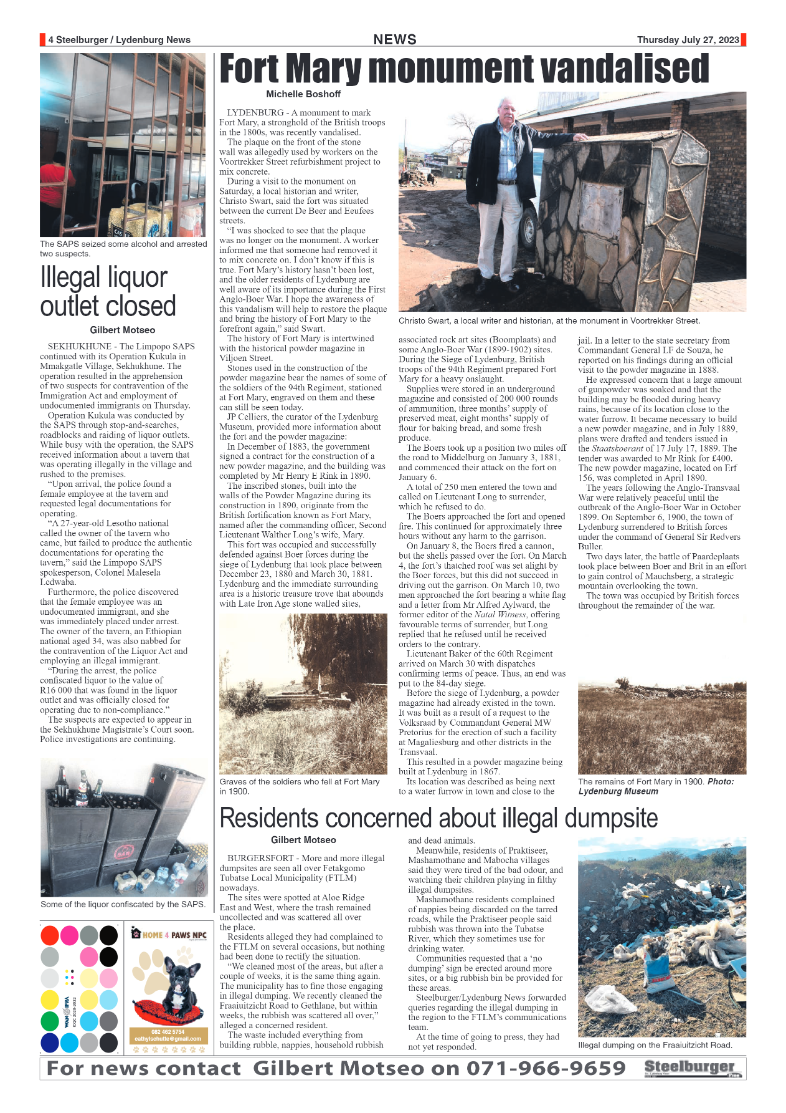 Steelburger News 27 July 2023 page 4