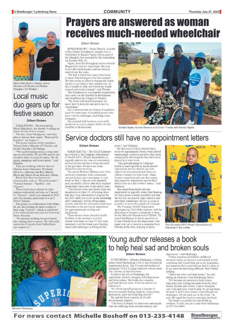 Steelburger News 27 July 2023 page 6