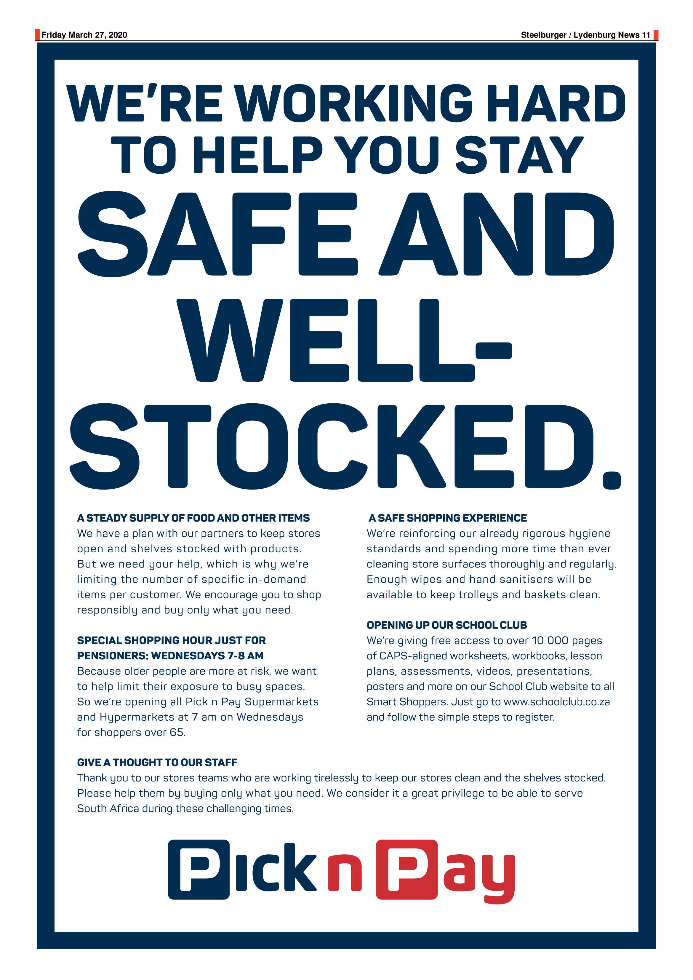 Steelburger 27 March 2020 page 11