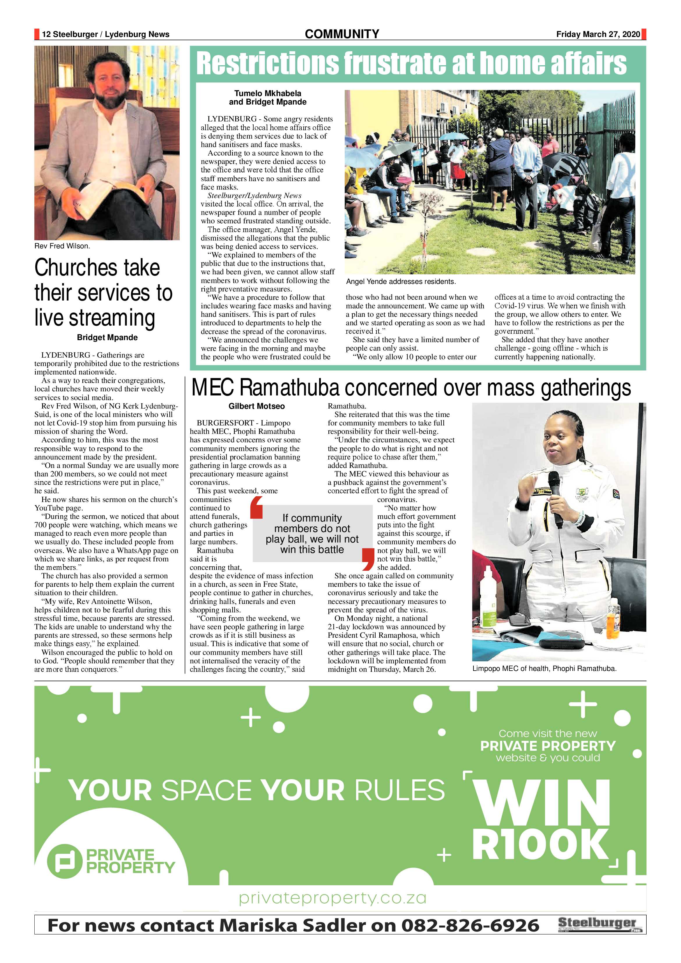 Steelburger 27 March 2020 page 12