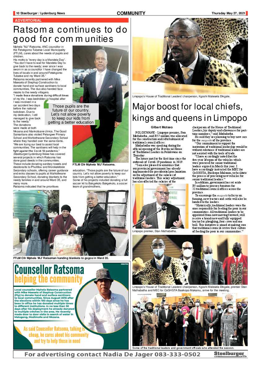 Steelburger News 27 May 2021 page 10